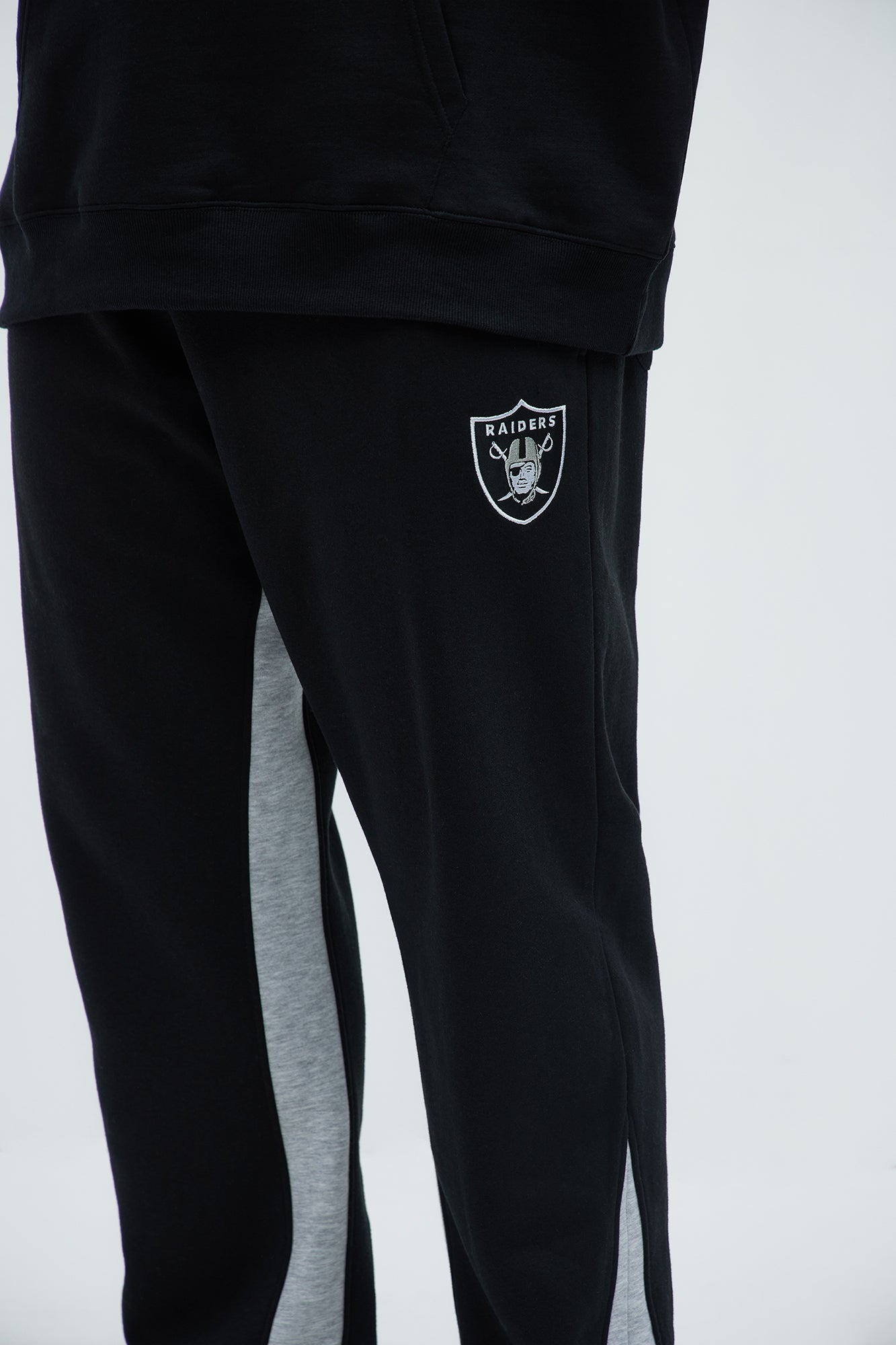 Raiders Bold Flare Sweatpants - Black