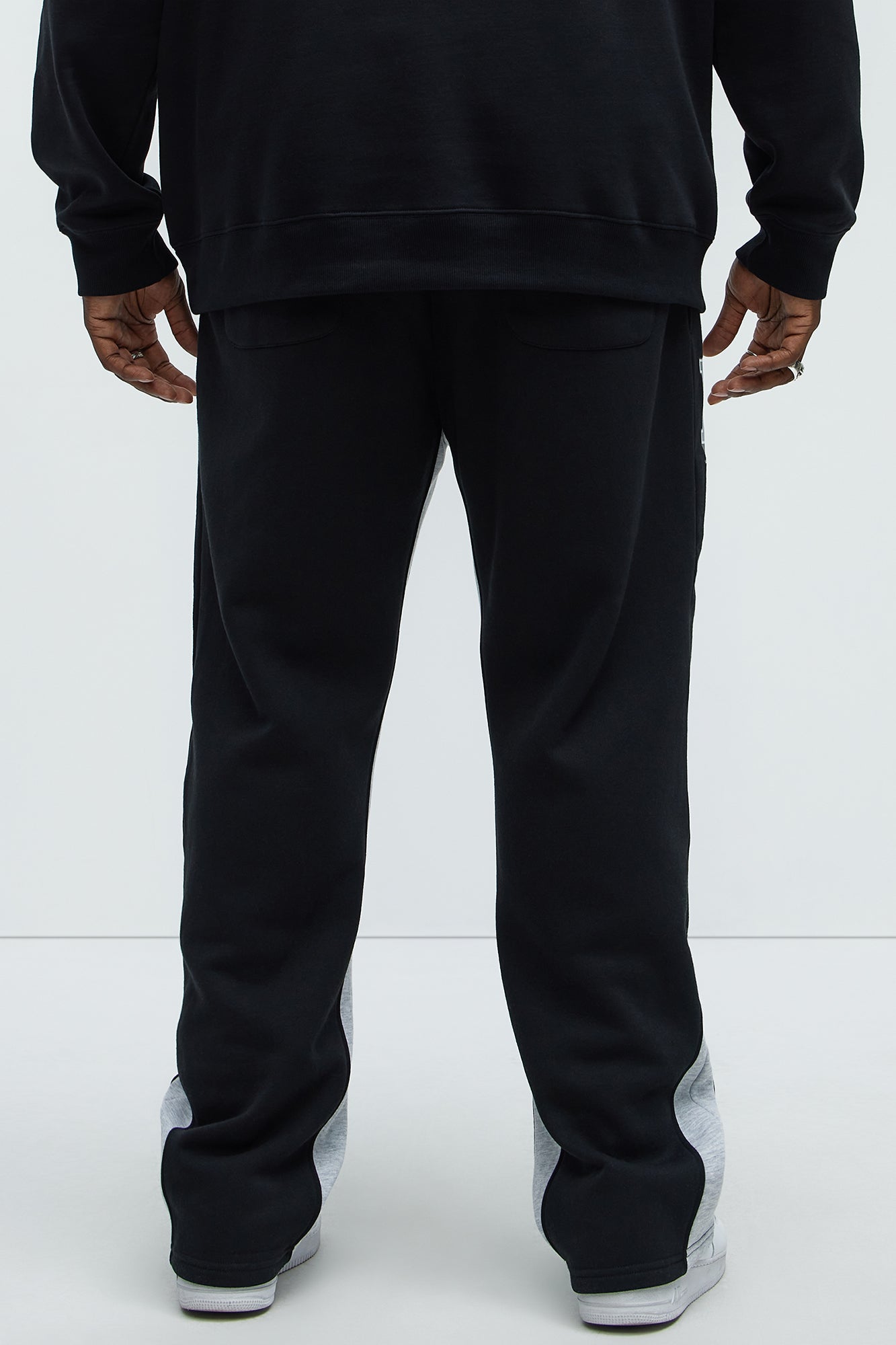 Raiders Bold Flare Sweatpants - Black