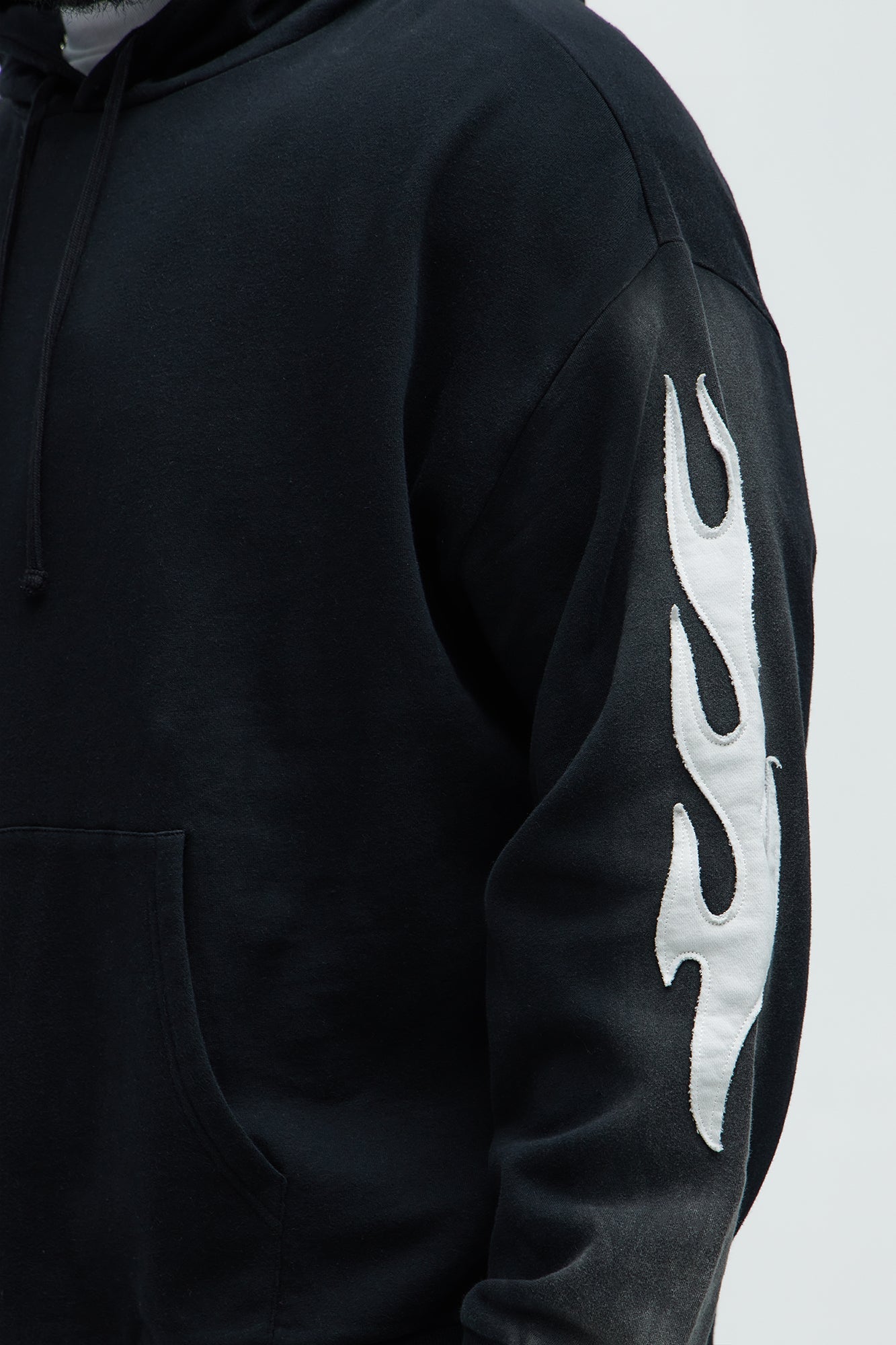 Flame Time Tyson Hoodie - Black