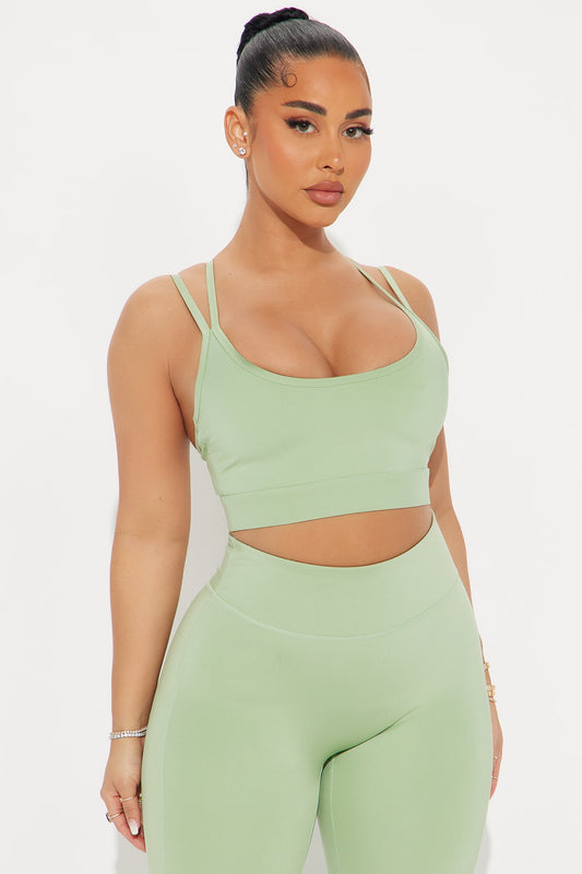 Pirouette Elevate Sports Bra - Sage