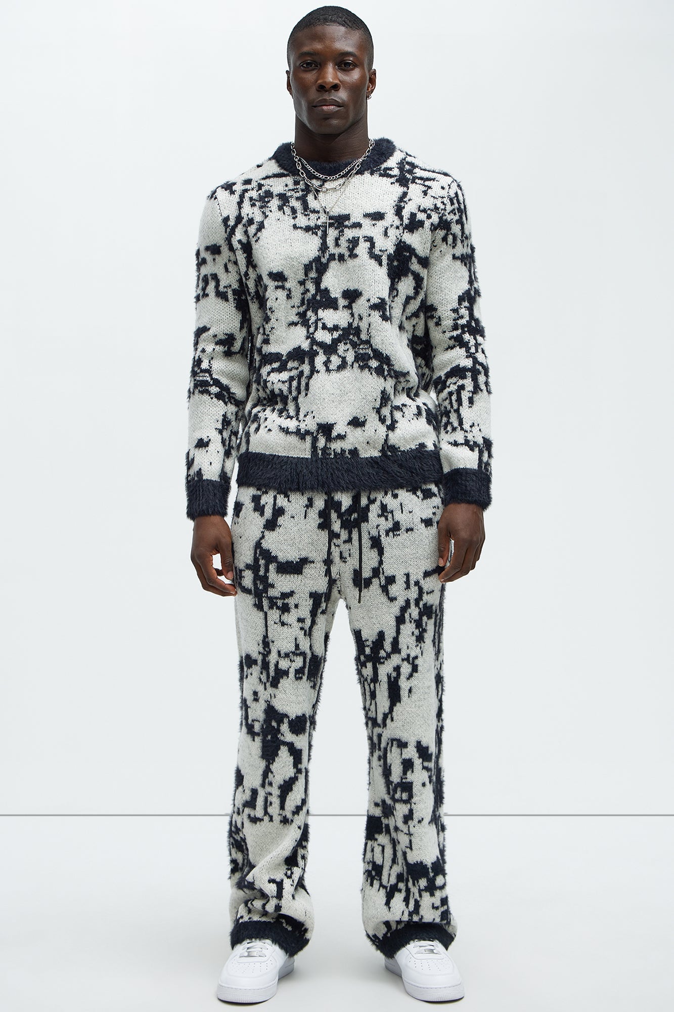 Sparrow Crewneck Sweater - Black