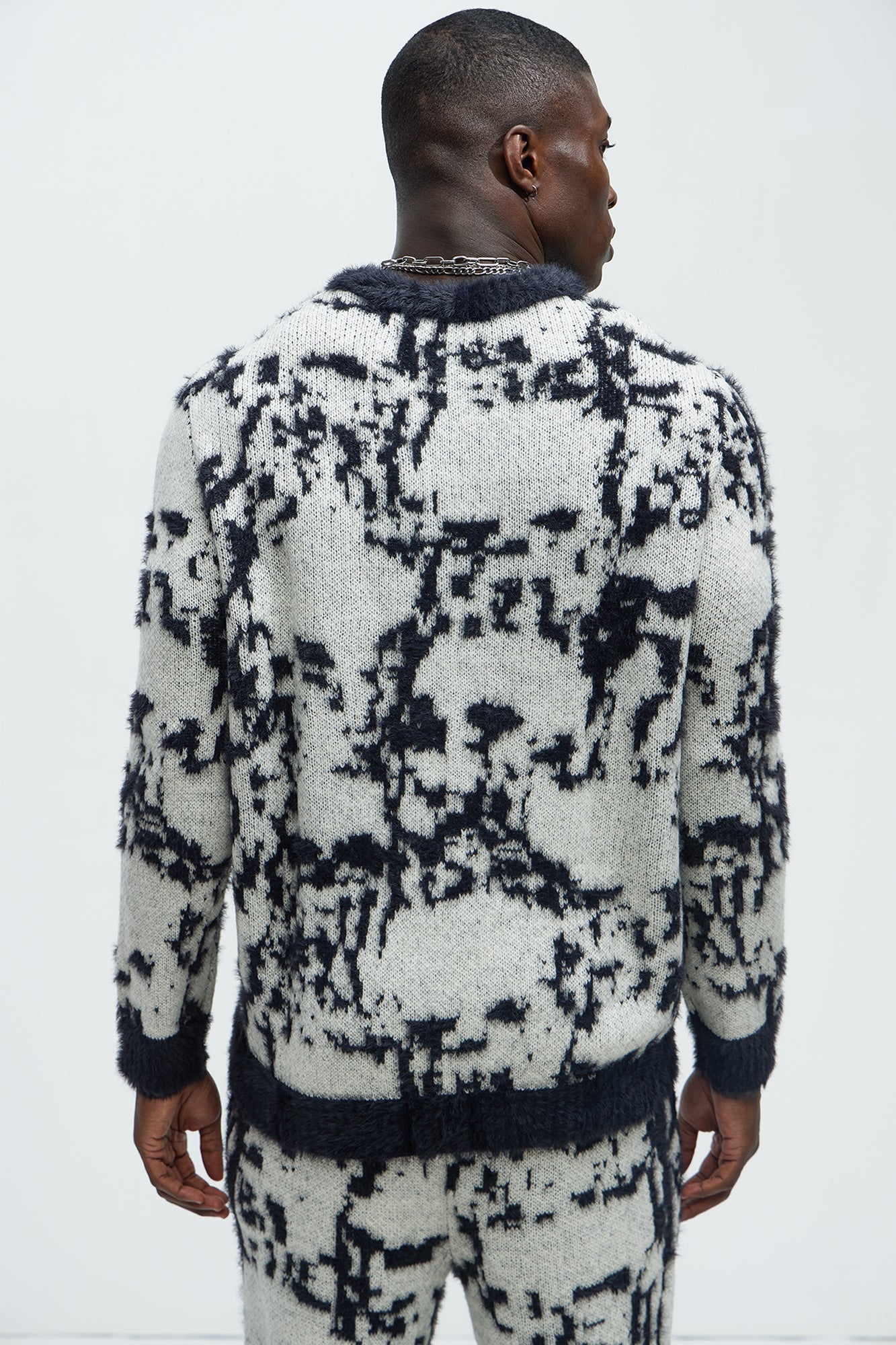 Sparrow Crewneck Sweater - Black