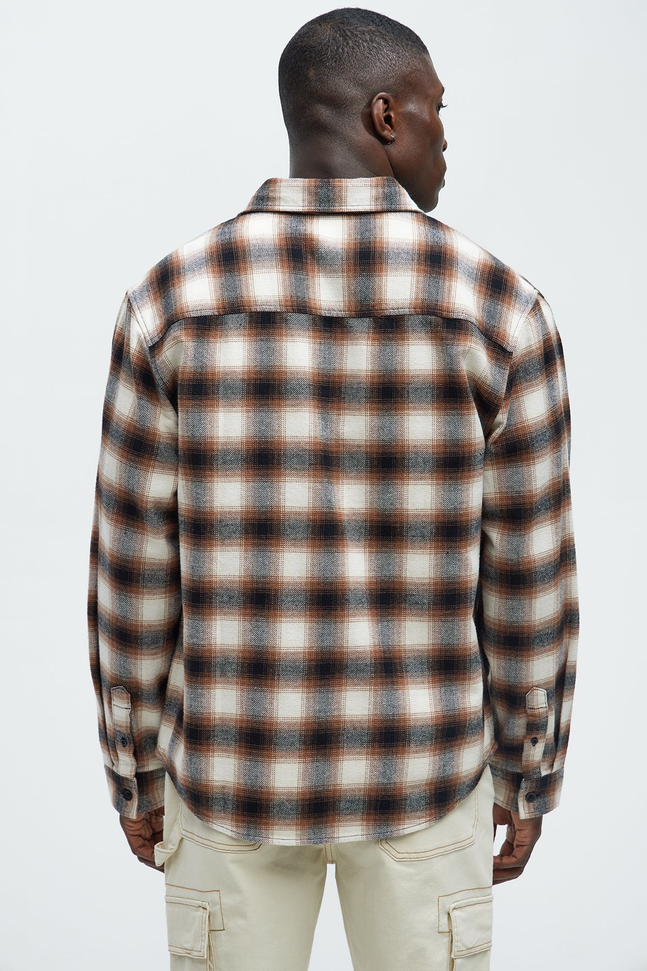 Young And Alive Plaid Shirt - Multi Color