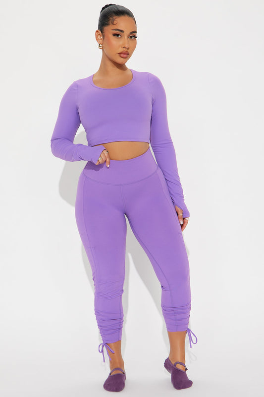 Extend Super Soft Active Capri Legging - Lavender
