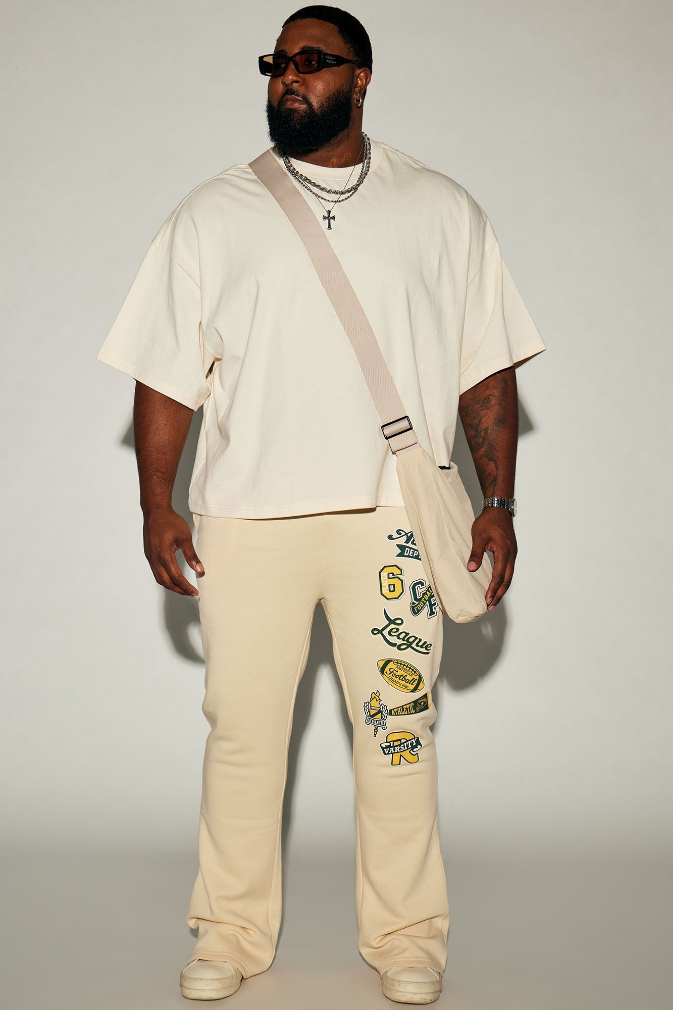 Boxy Heavyweight Tee 240GSM - Cream