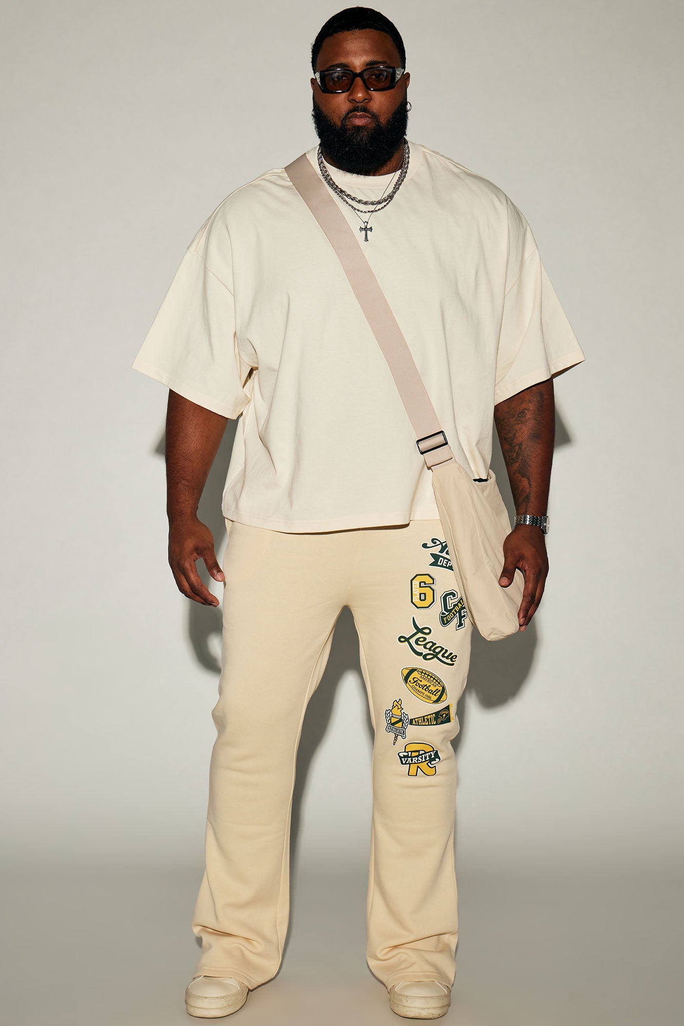 Boxy Heavyweight Tee 240GSM - Cream