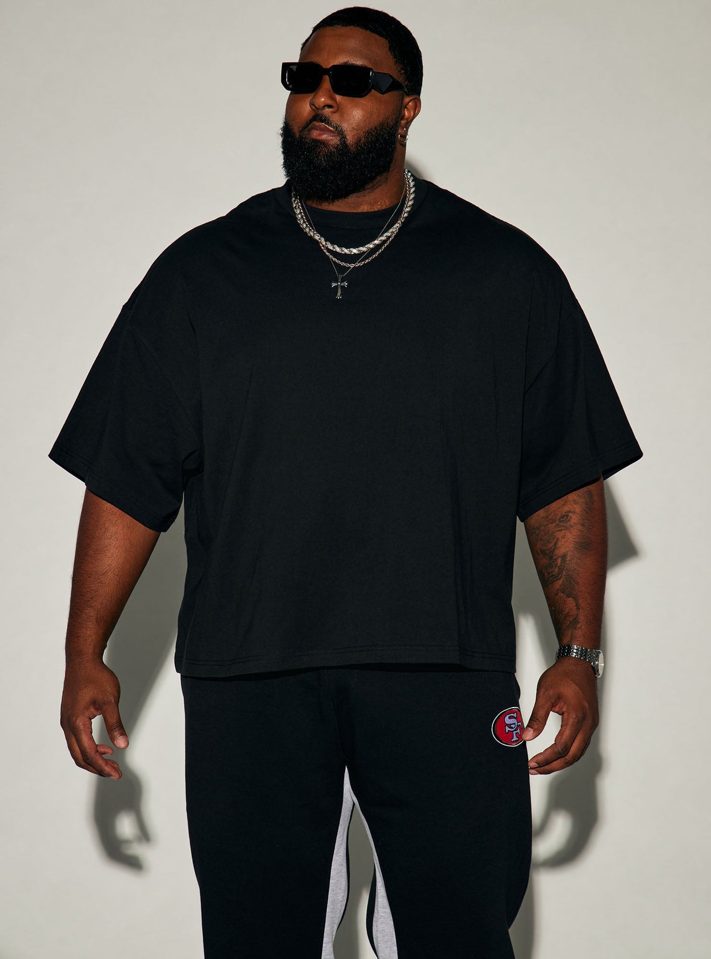Boxy Heavyweight Tee 240GSM - Black