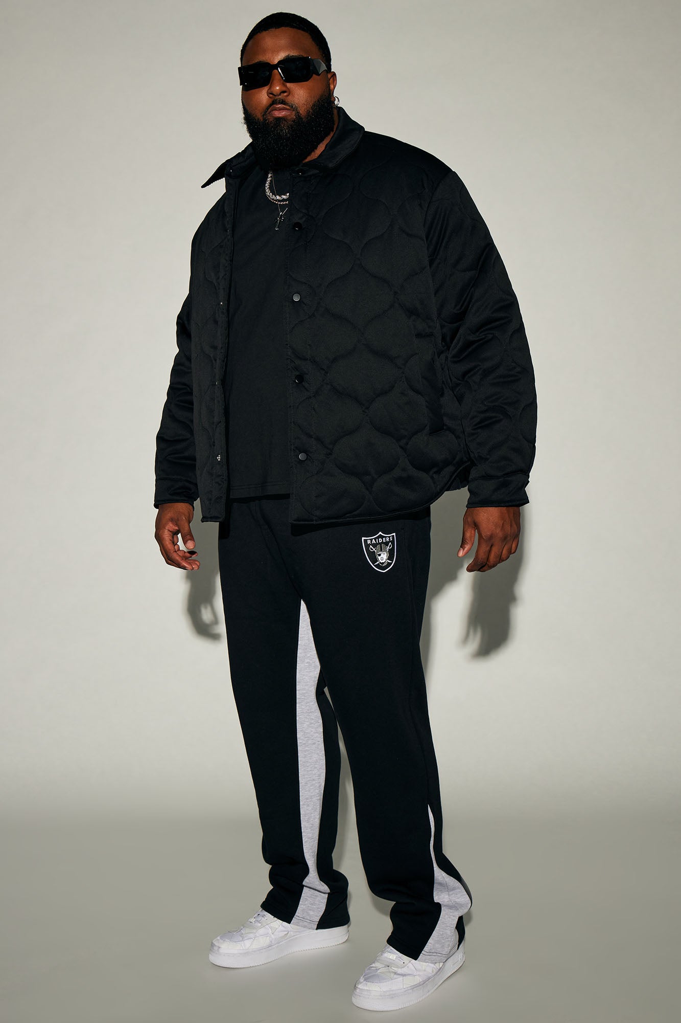 Raiders Chill Time Sweatpant - Black