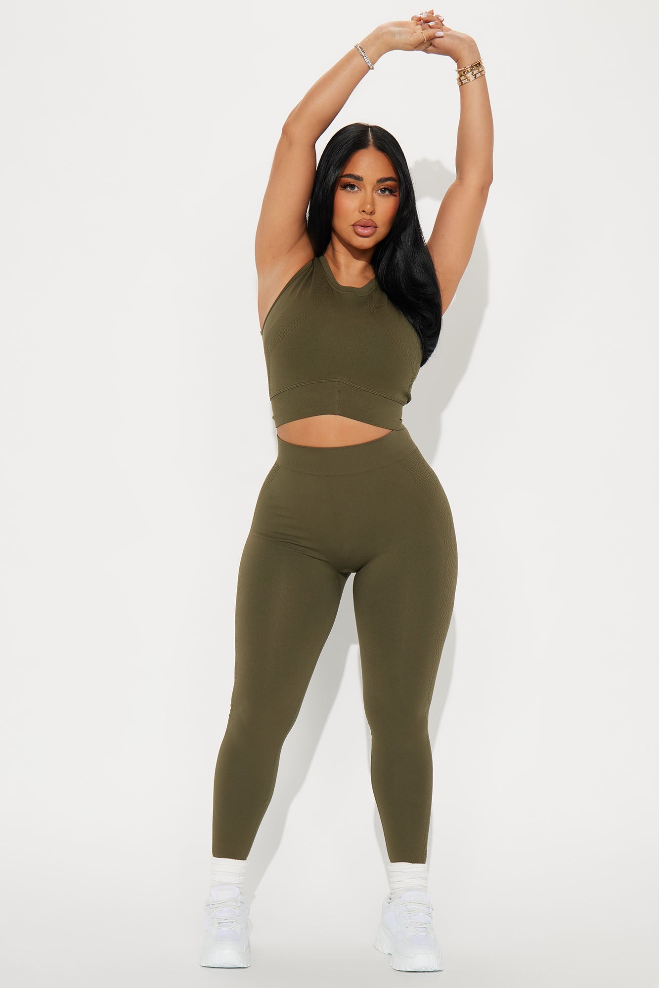 Cool Breeze Active Legging - Olive