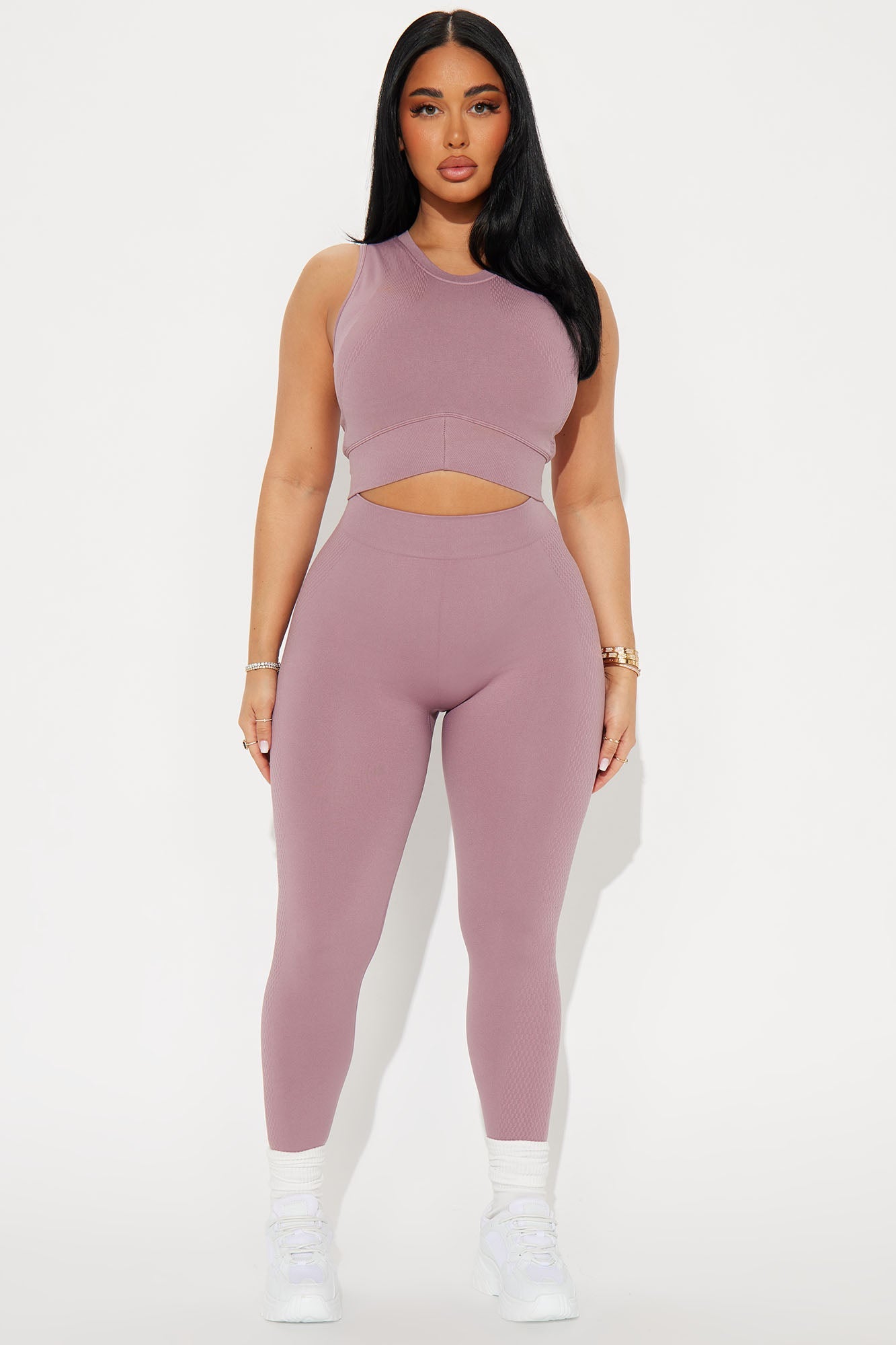 Cool Breeze Active Legging - Mauve
