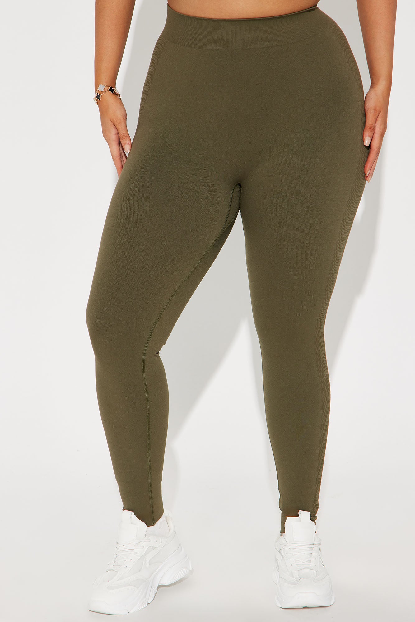 Cool Breeze Active Legging - Olive
