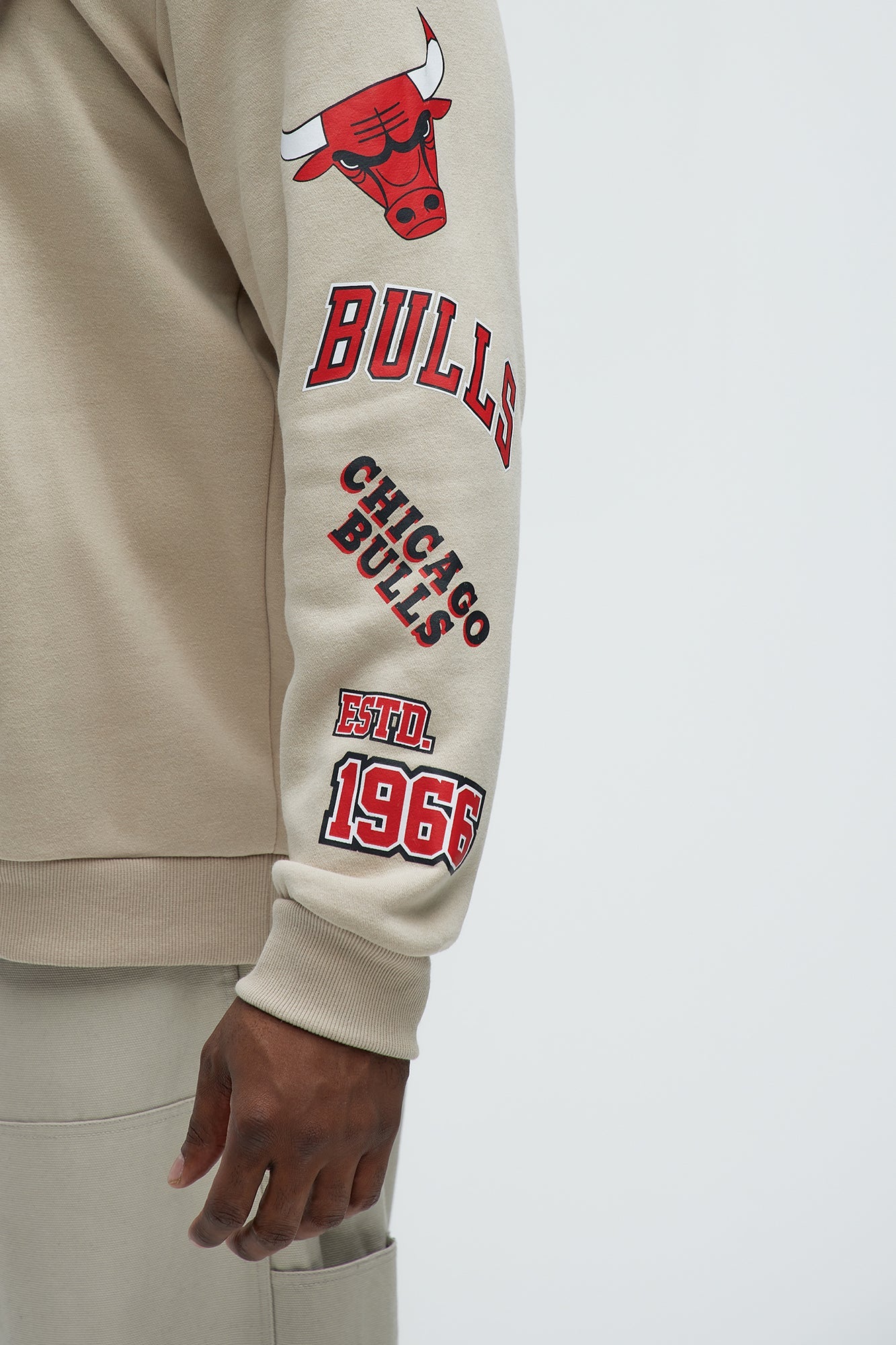 Bulls City Connect Hoodie - Sand