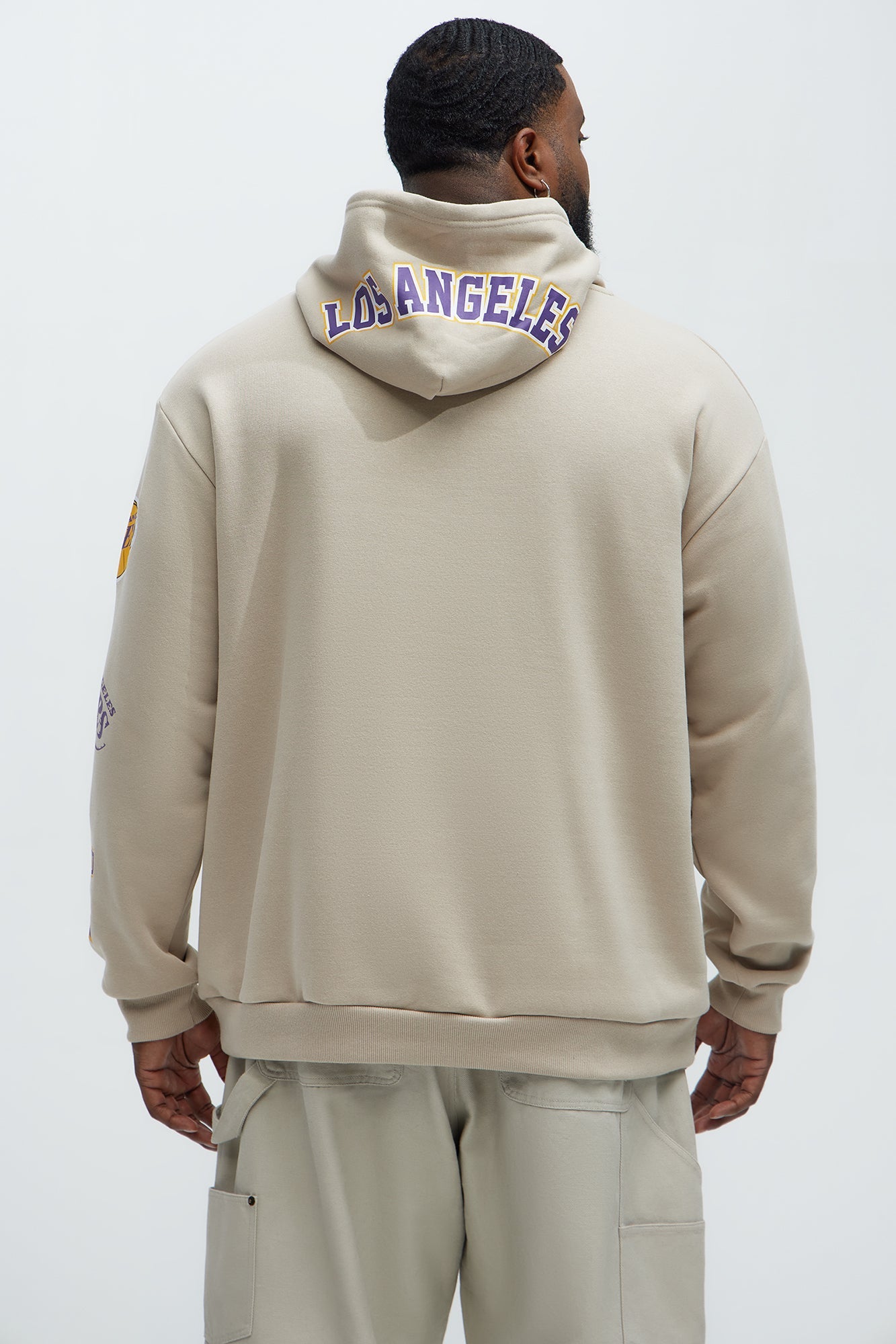 Lakers City Connect Hoodie - Sand