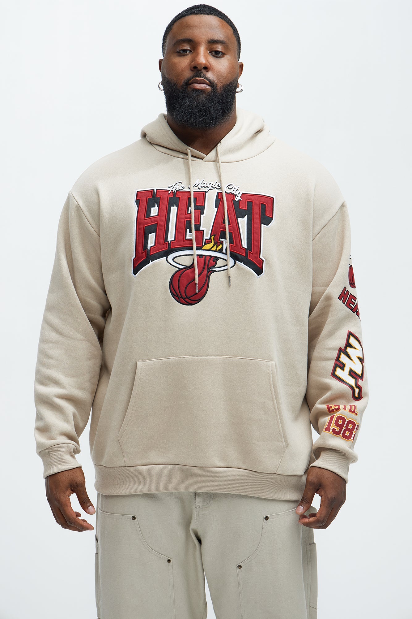 Heat City Connect Hoodie - Sand