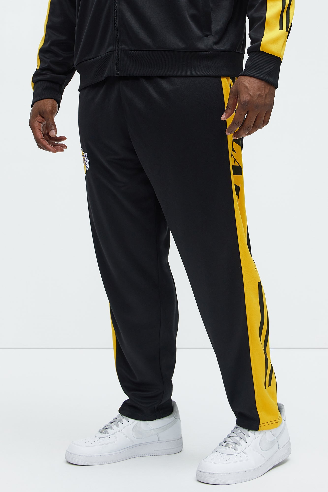 Lakers Stand By Track Pants - Black