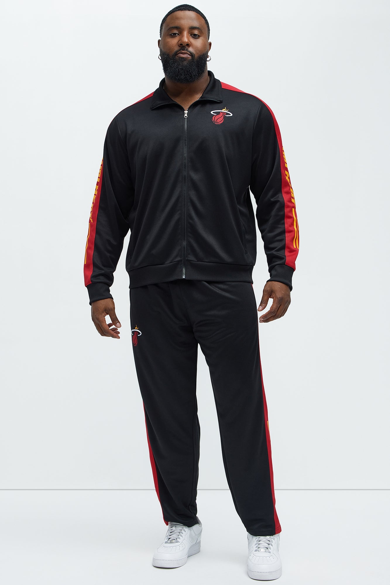 Heat Stand By Track Jacket - Black