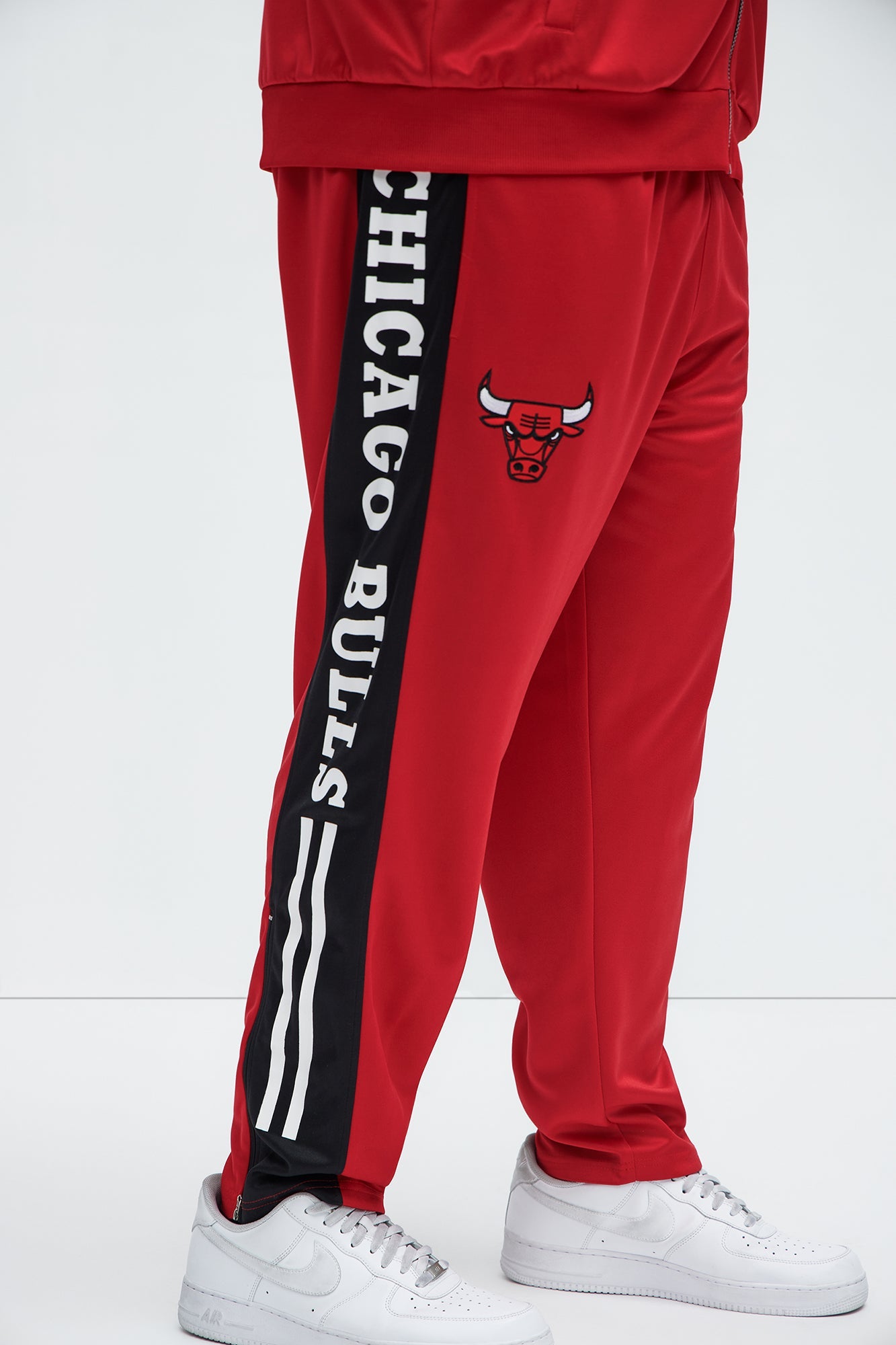 Bulls Stand By Track Pants - Red
