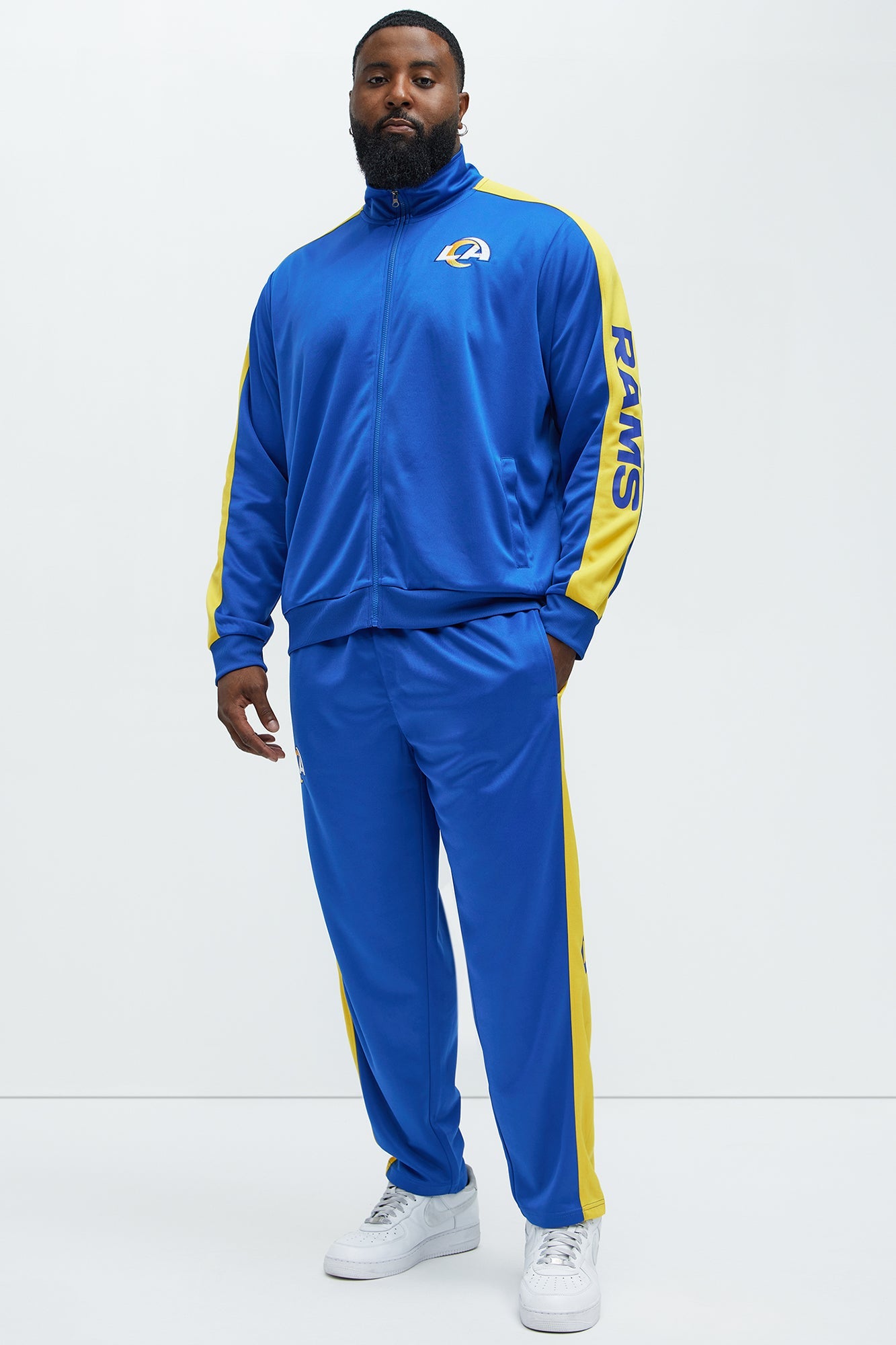 Rams Stand By Track Pants - Royal
