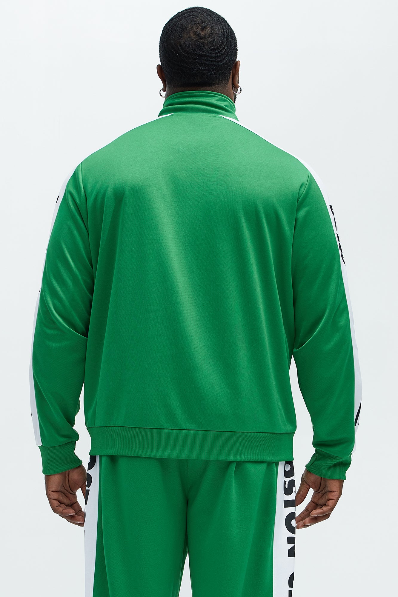 Celtics Stand By Track Jacket - Kelly Green