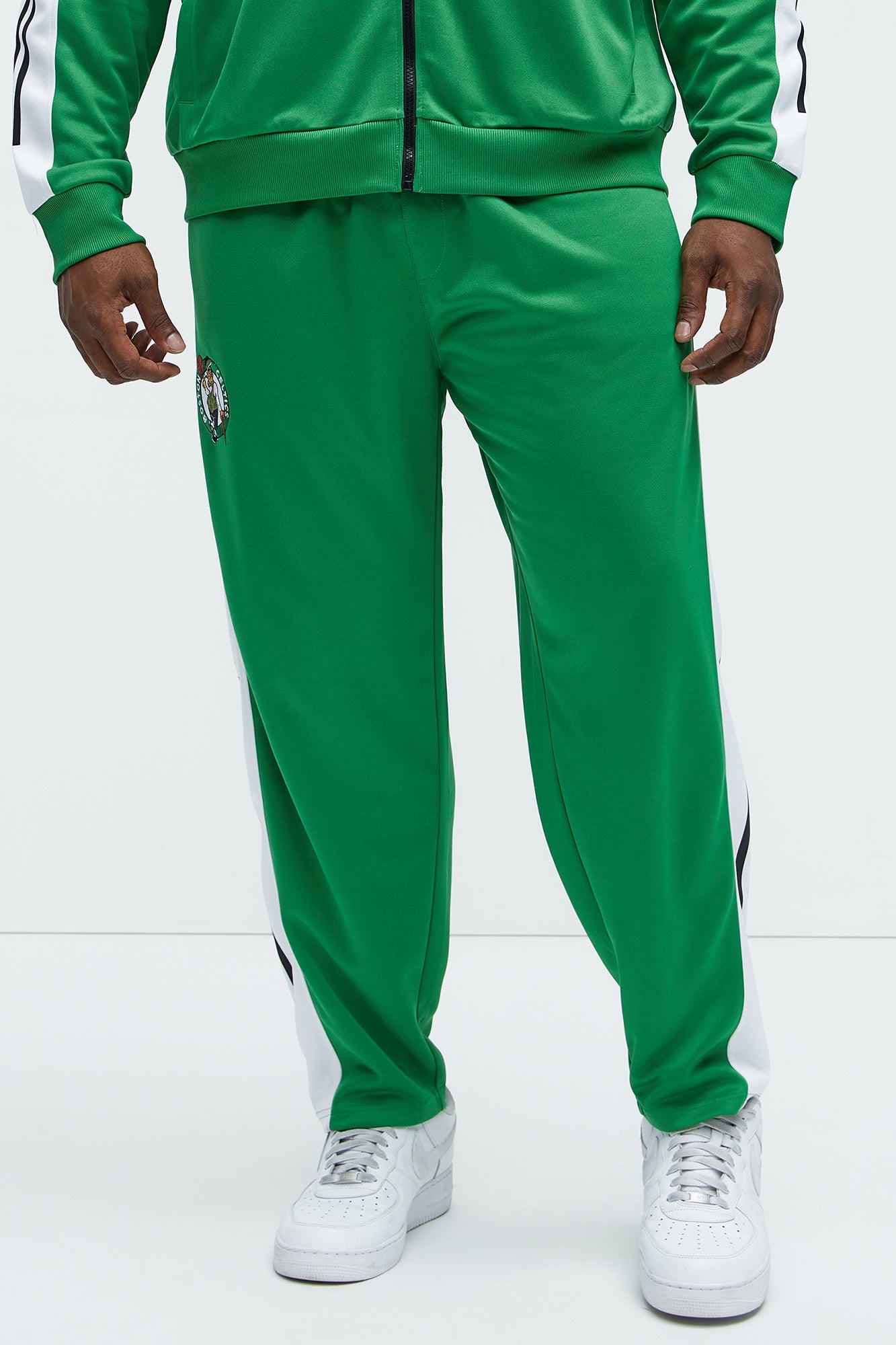 Celtics Stand By Track Pants - Kelly Green