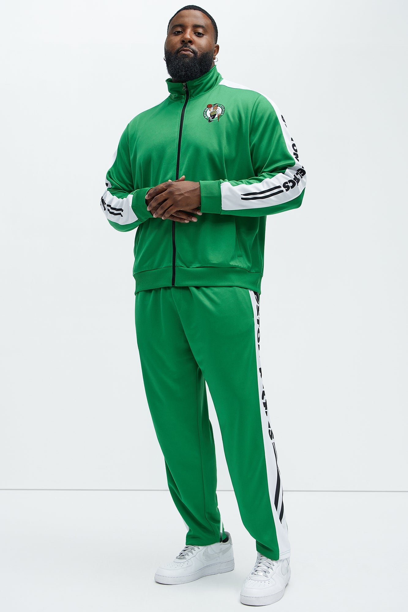 Celtics Stand By Track Pants - Kelly Green