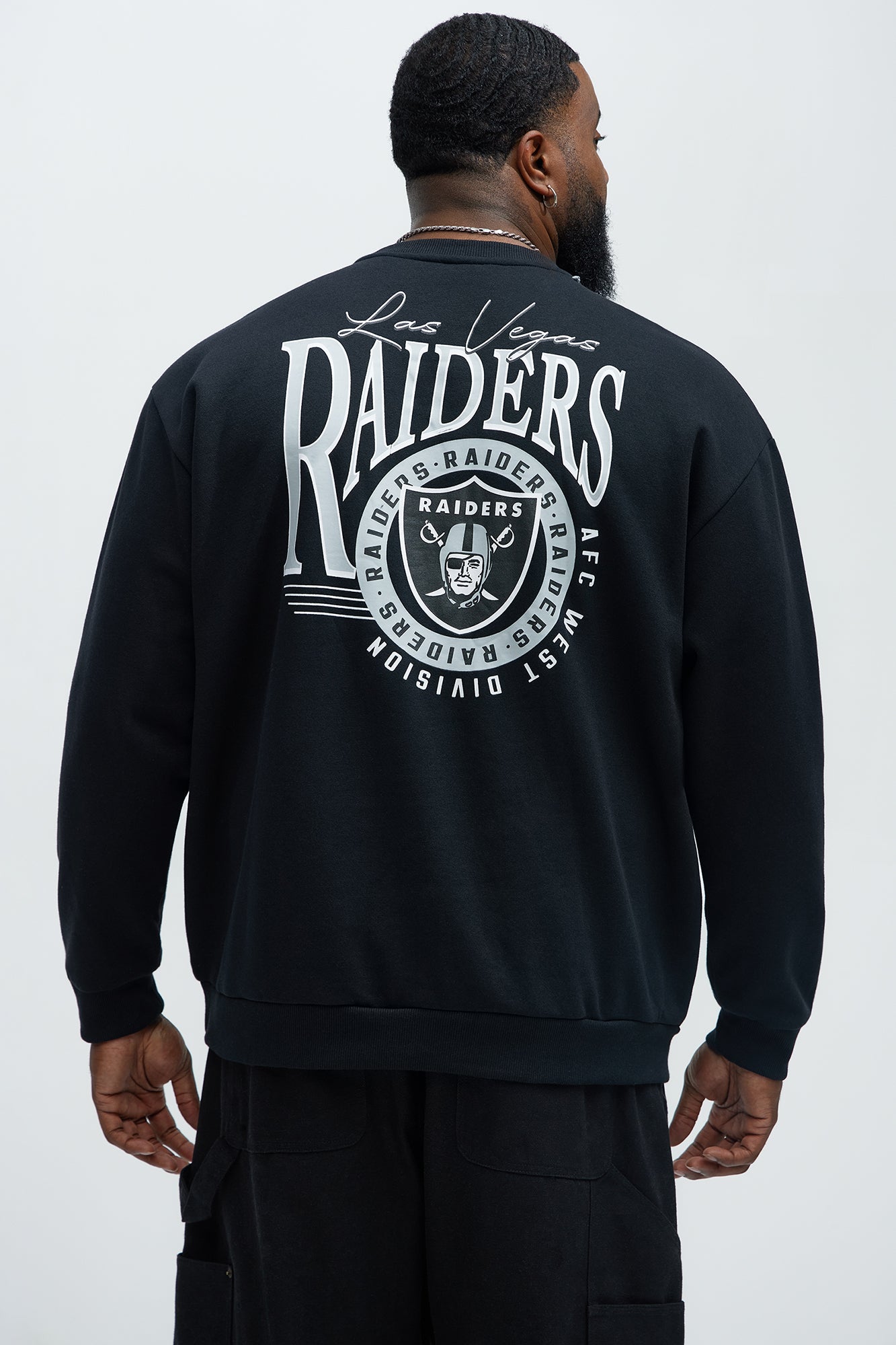 Raiders Crewneck Sweatshirt - Black