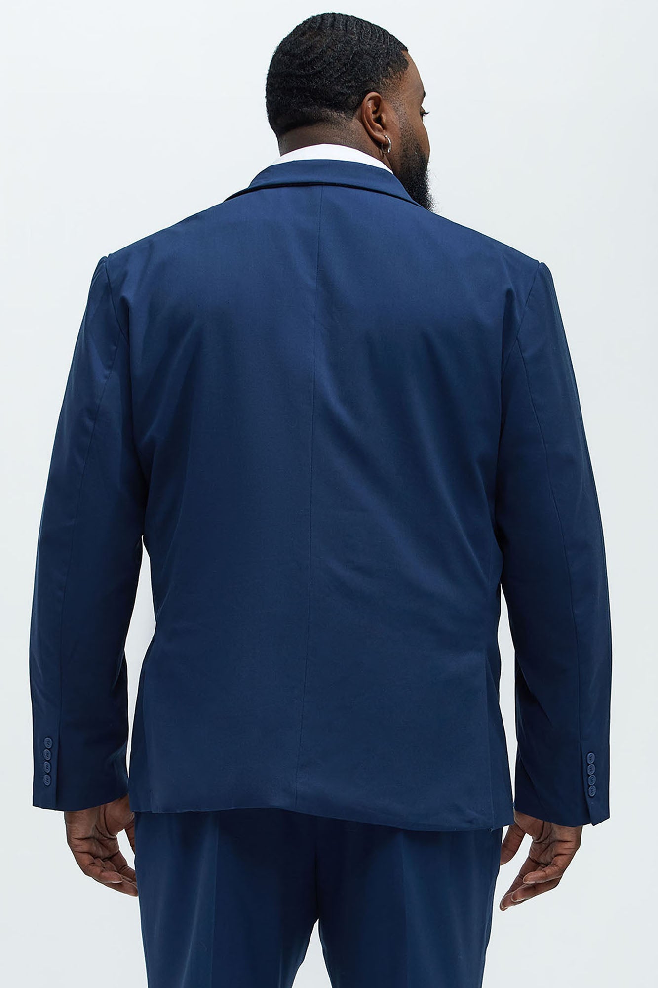 The Modern Stretch Suit Jacket - Navy
