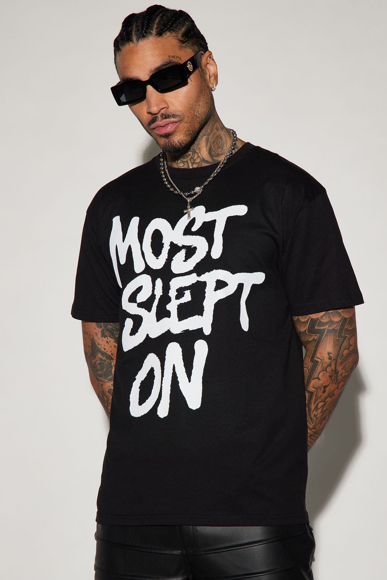 Most Slept On Short Sleeve Tee - Black