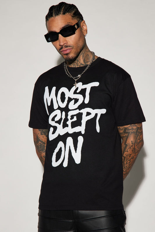 Most Slept On Short Sleeve Tee - Black