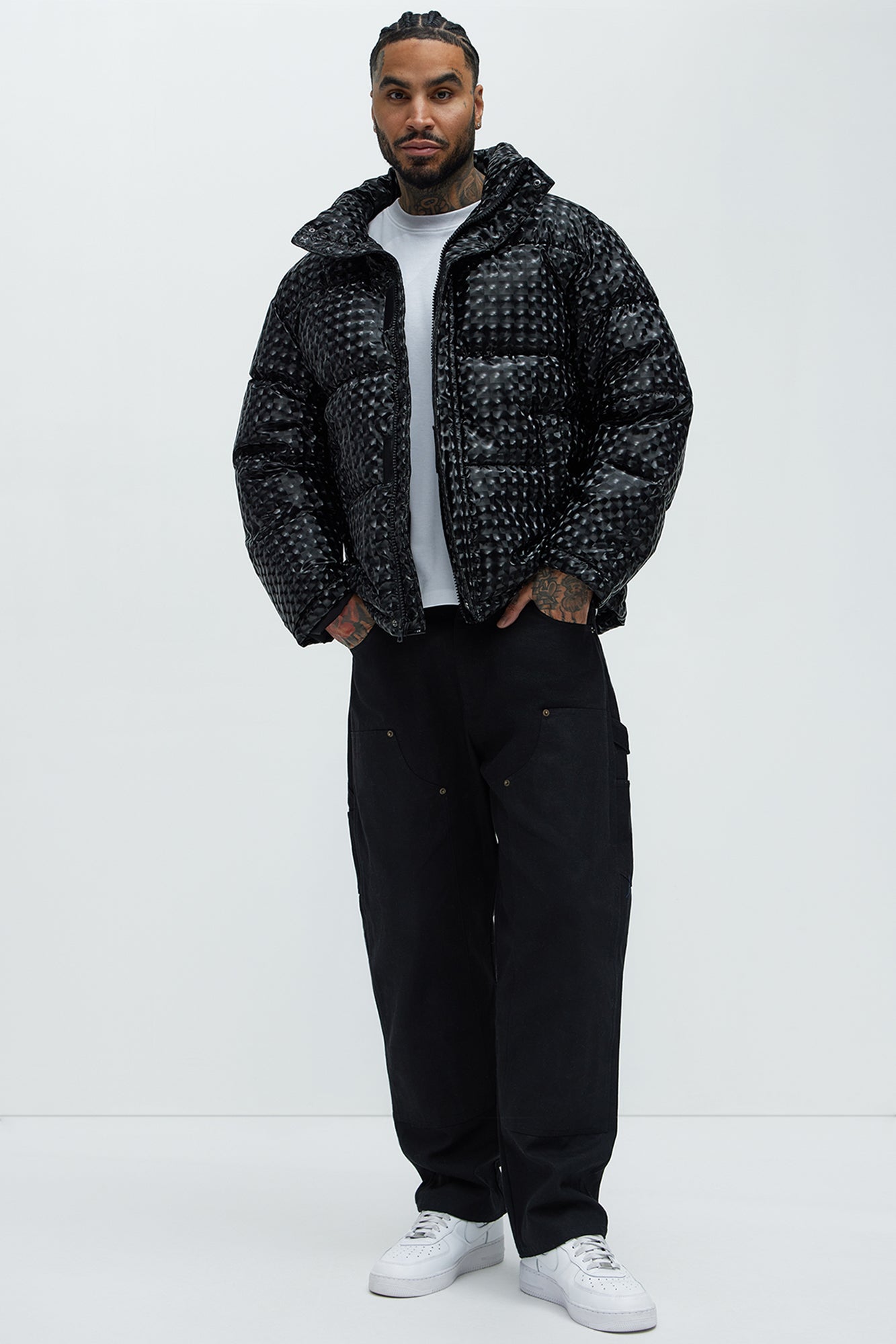 Got Me Started Puffer - Black