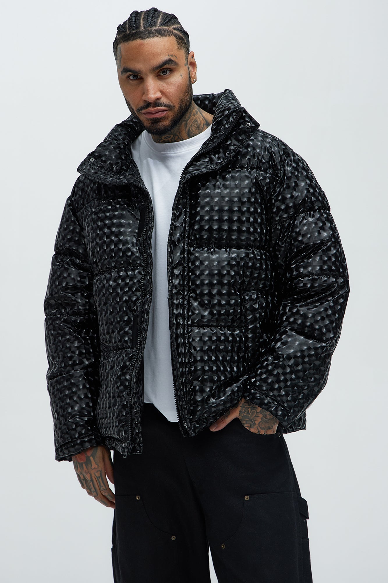 Got Me Started Puffer - Black