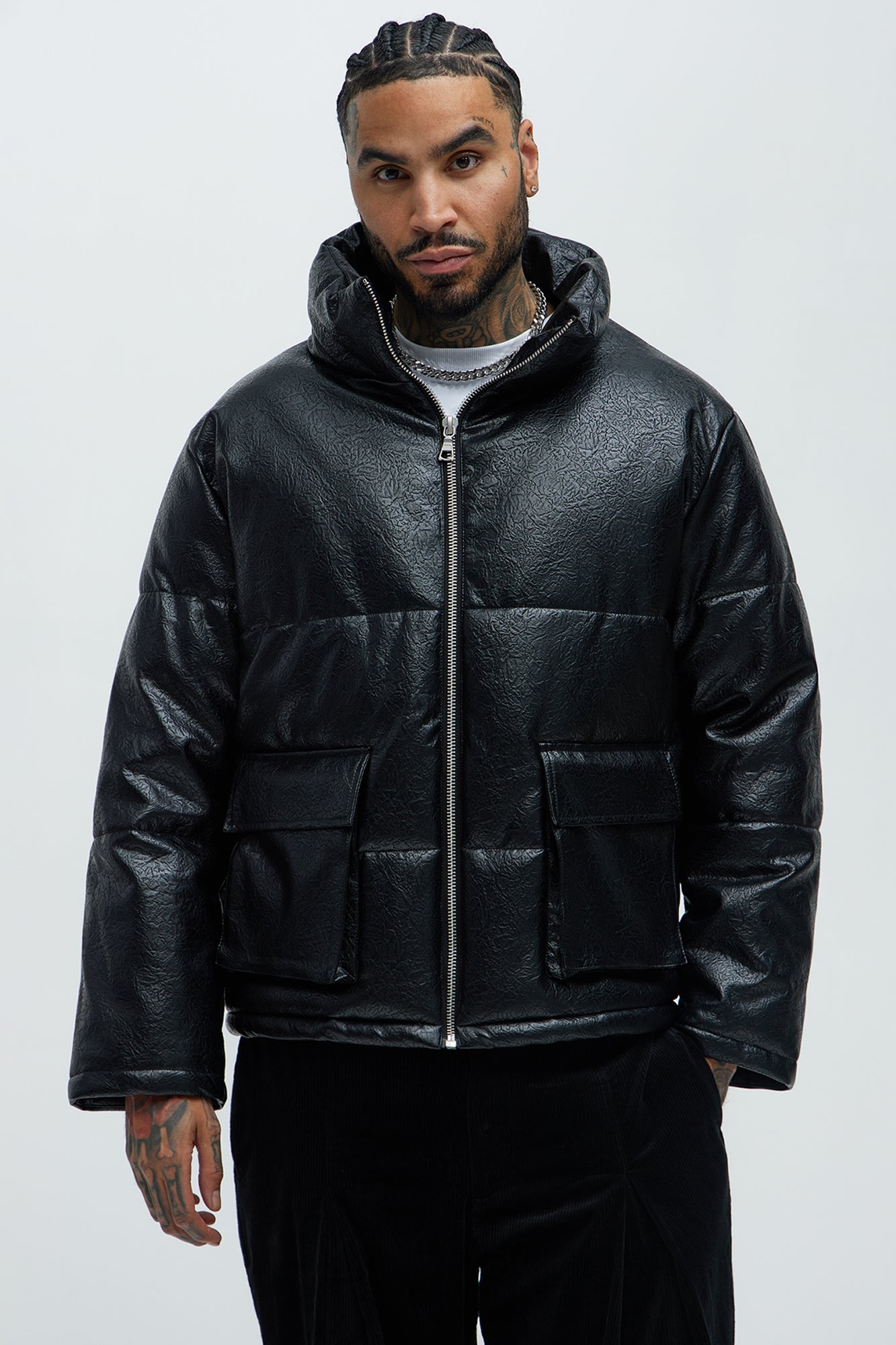 Stunt So Hard Puffer Jacket - Black