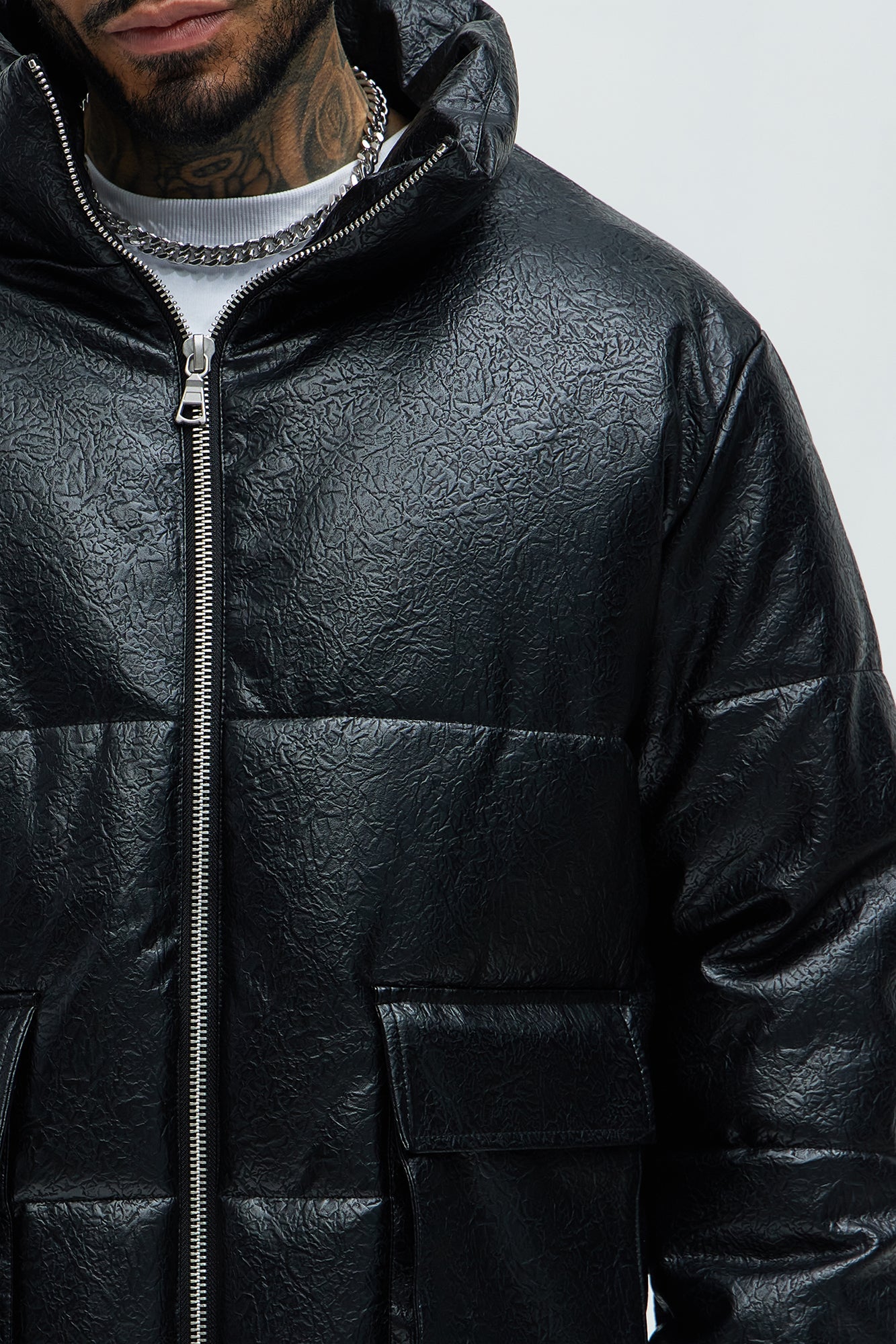 Stunt So Hard Puffer Jacket - Black