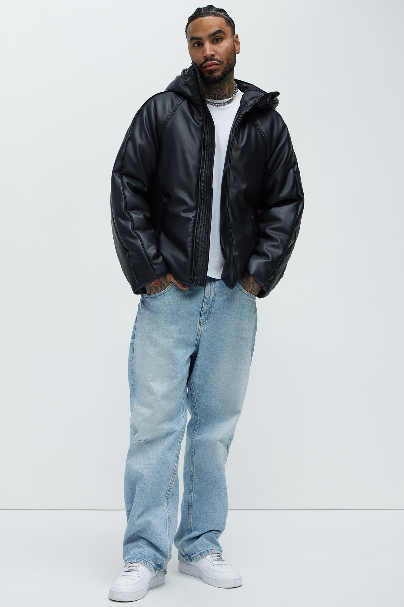 Chase A Bag Rain Jacket - Black