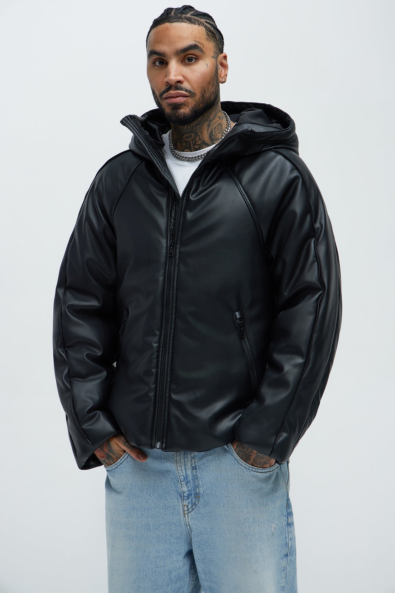 Chase A Bag Rain Jacket - Black