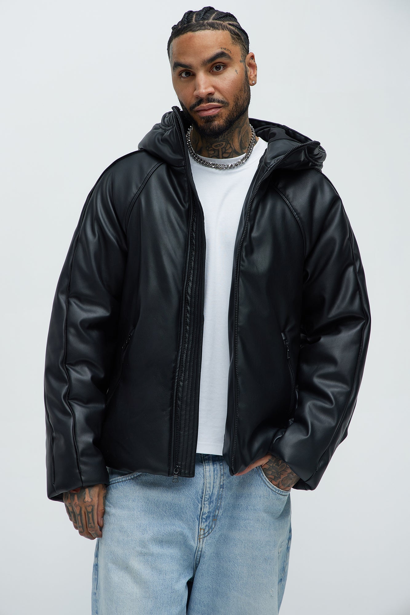 Chase A Bag Rain Jacket - Black