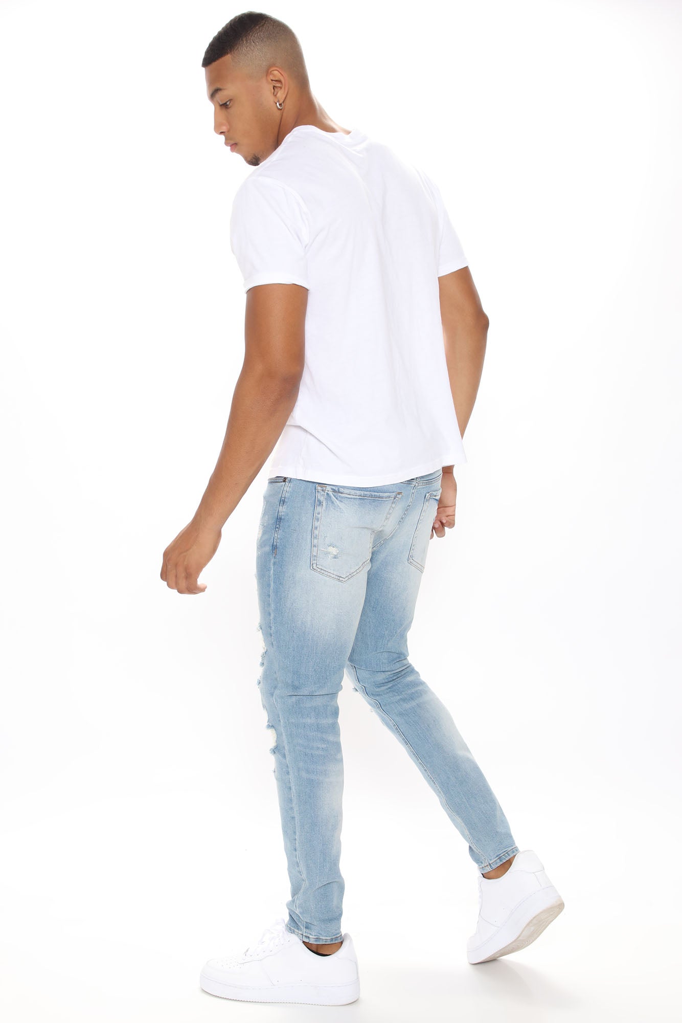 Break Bad Habits Skinny Jean - Medium Wash