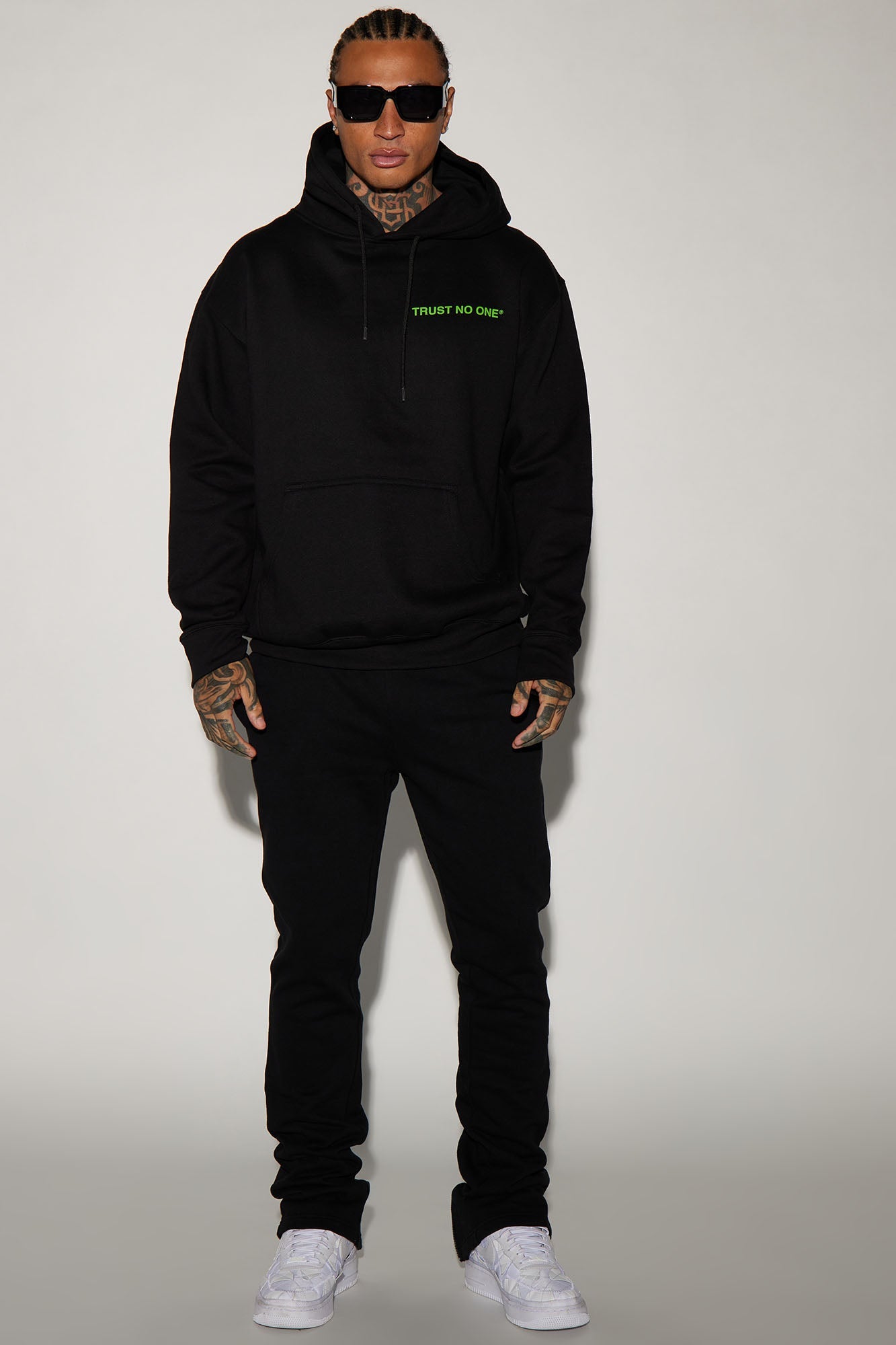 Beware Of Snakes Hoodie - Black