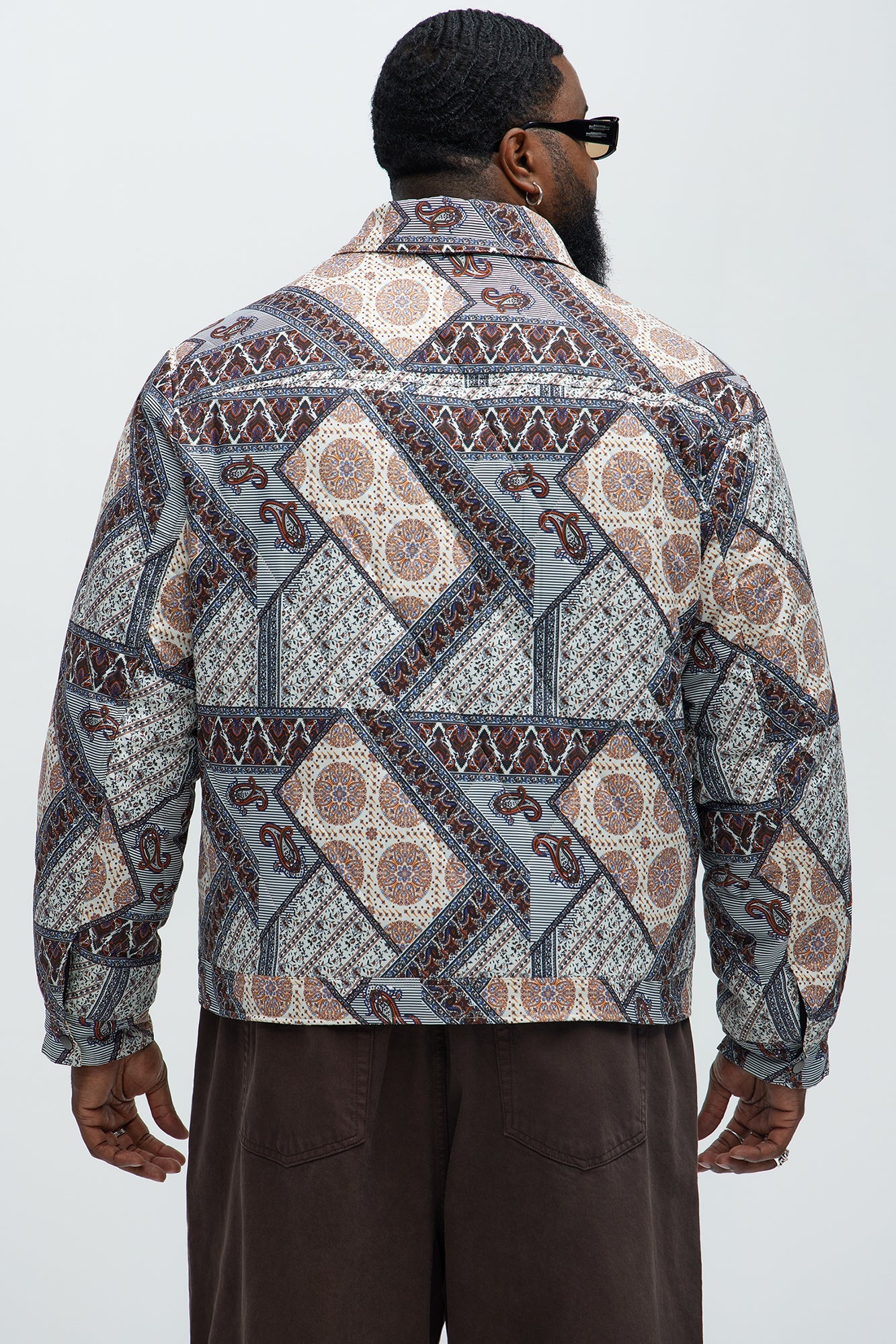 Be Right There Quilted Jacket - Multi Color