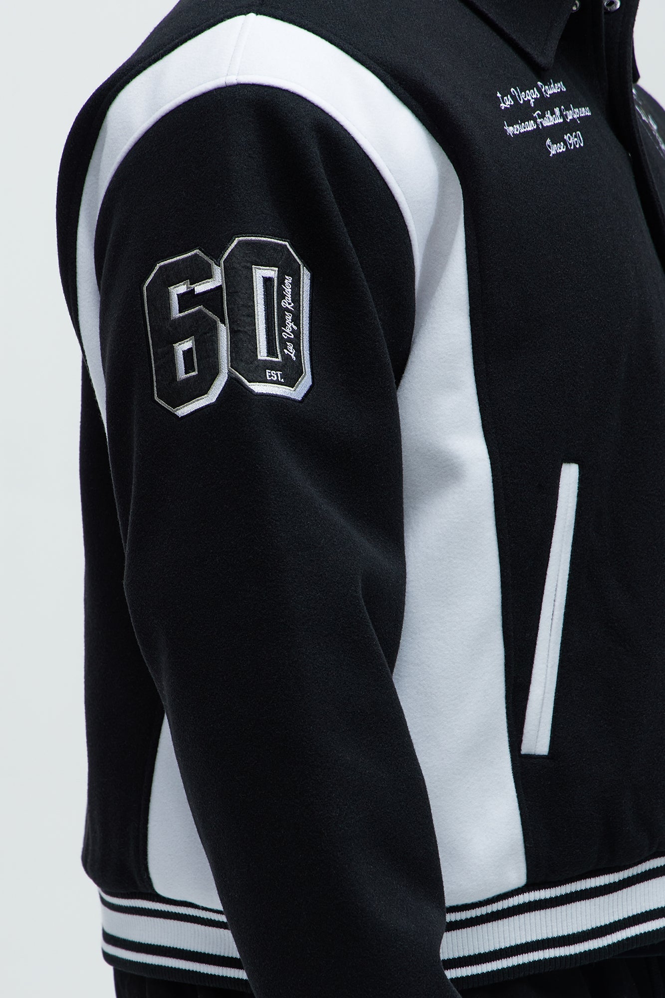 Raiders Air Supremacy Jacket - Black/White