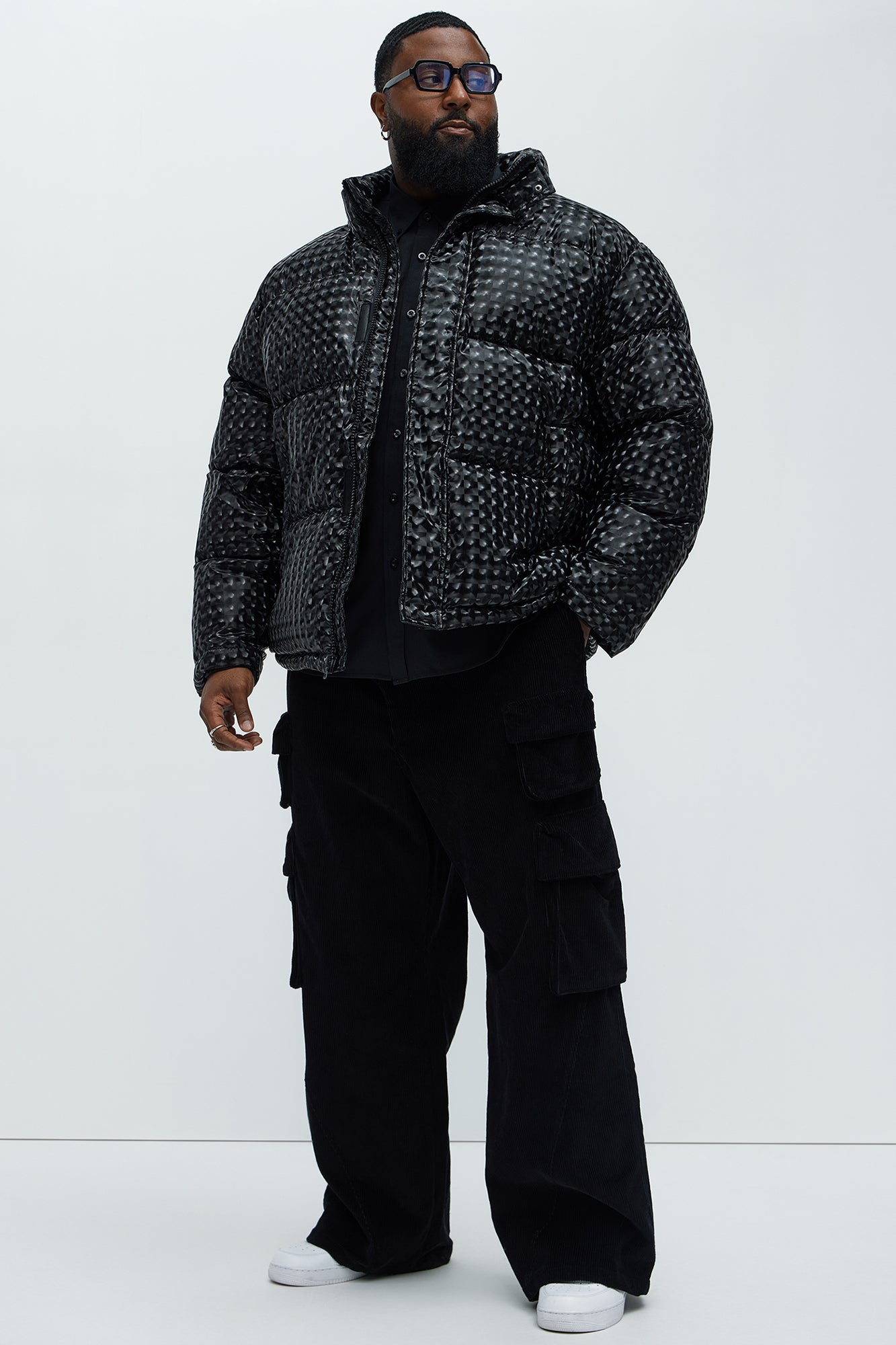Got Me Started Puffer - Black