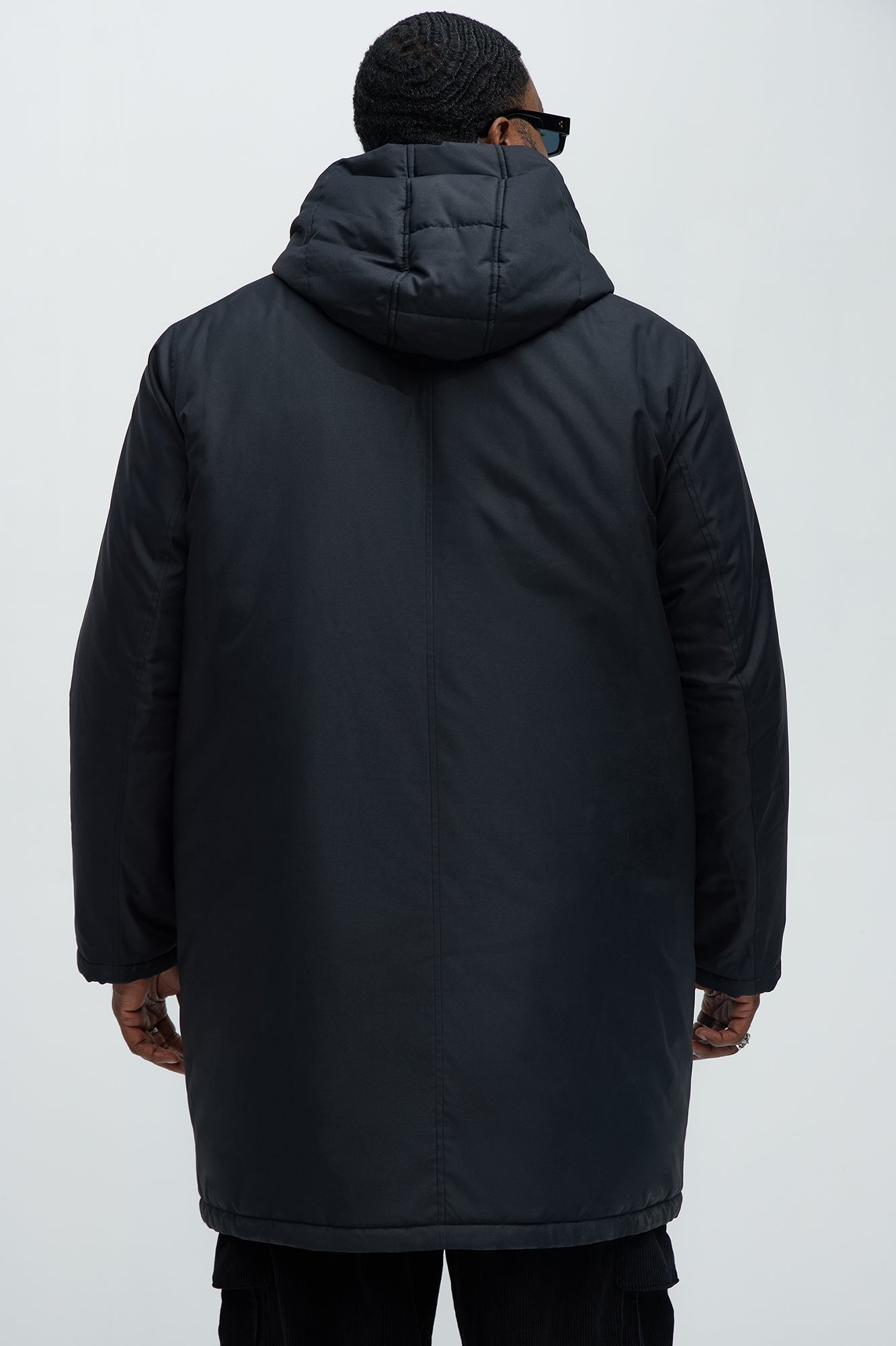 Garner Everyday Hooded Padded Parka - Black