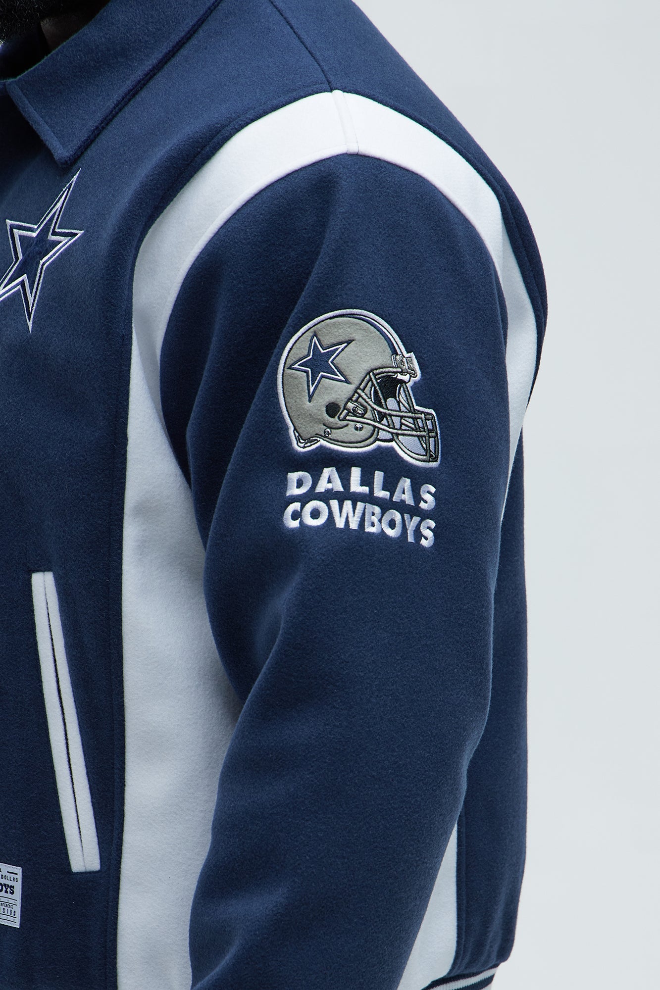 Cowboys Air Supremacy Jacket - White/Blue