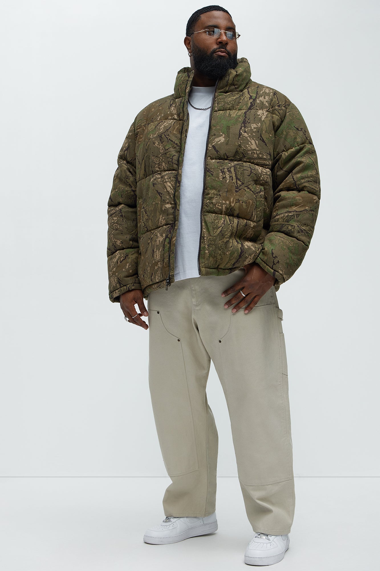 Countryside Puffer Jacket - Camouflage
