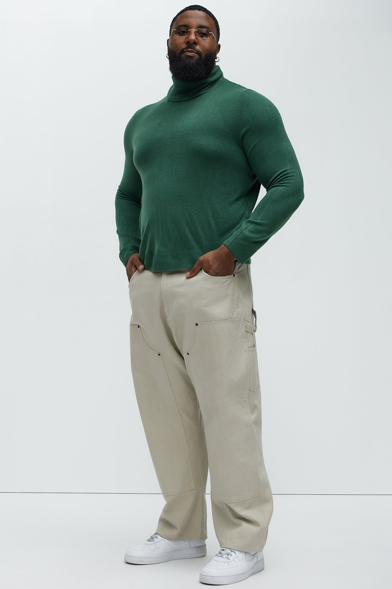 DeAngelo Turtleneck Sweater - Hunter