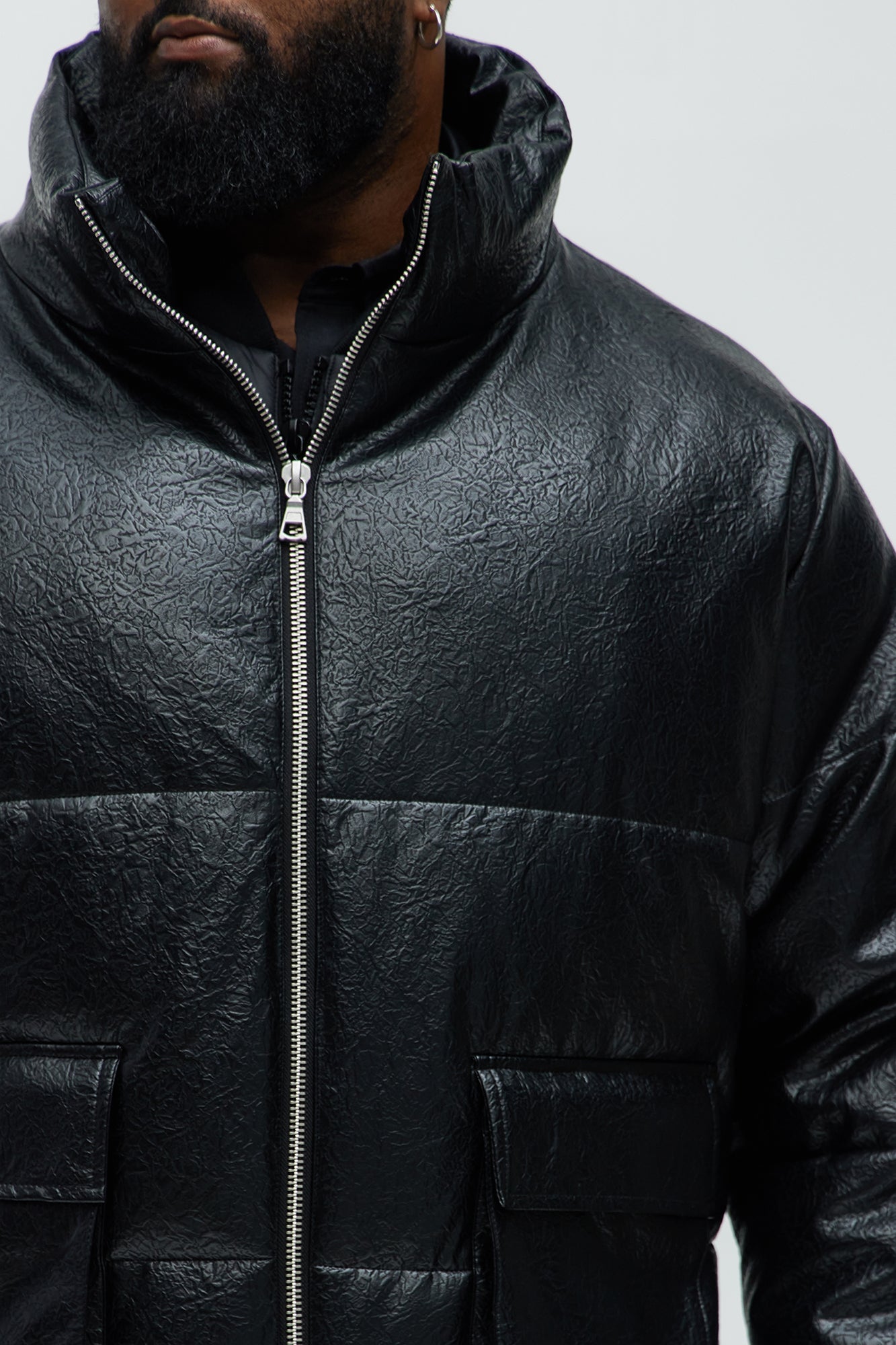 Stunt So Hard Puffer Jacket - Black