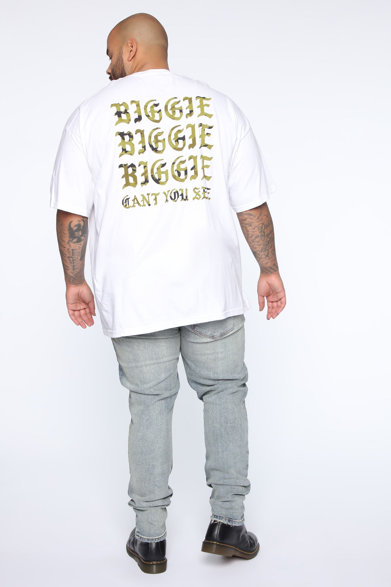 Take No L's Skinny Jean - Vintage Blue Wash