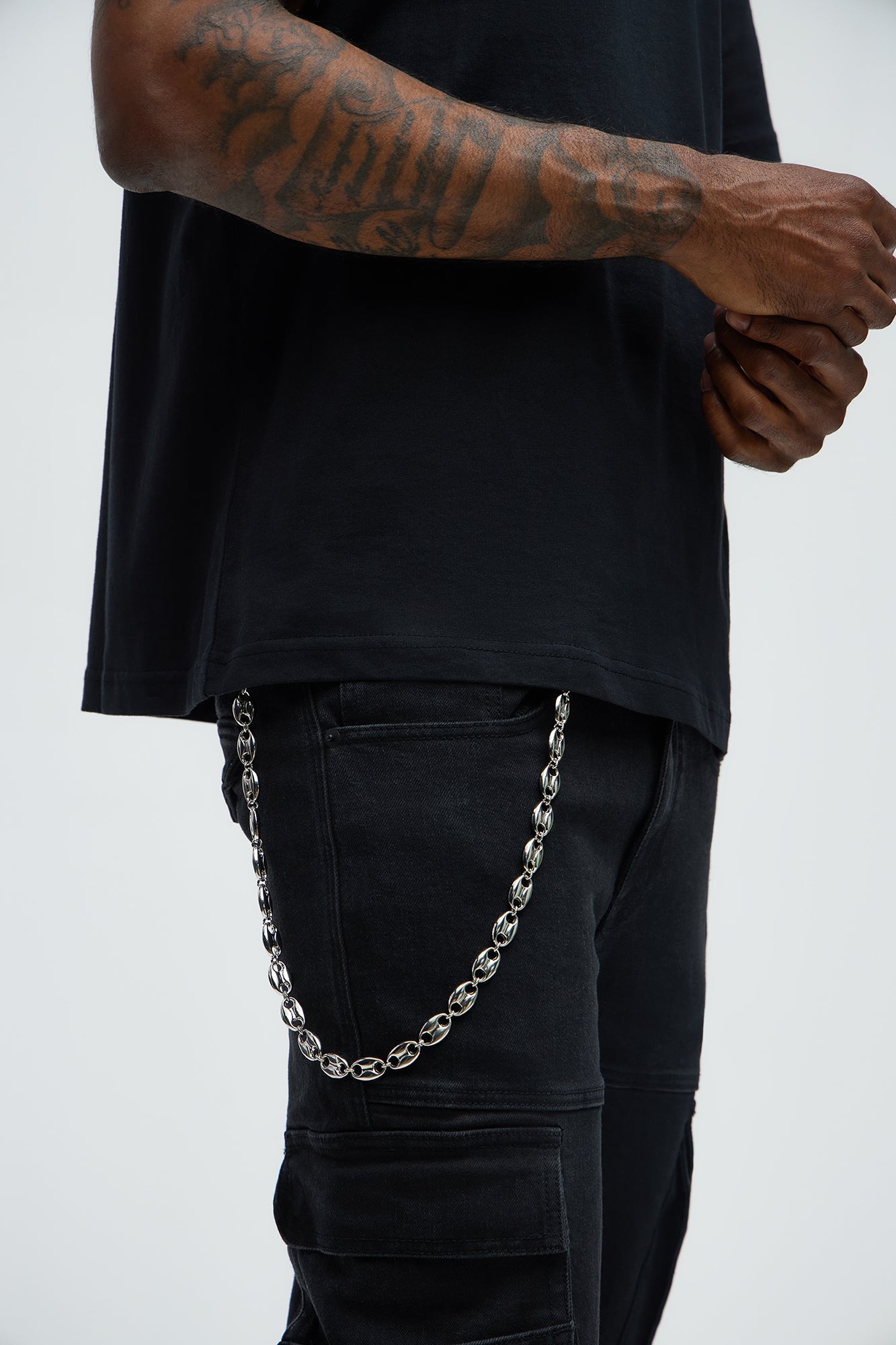 Crimson Pant Chain - Silver