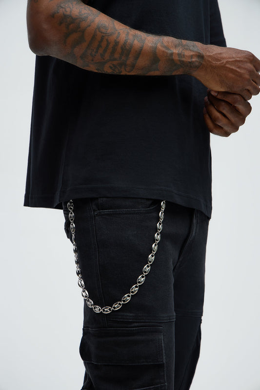 Crimson Pant Chain - Silver