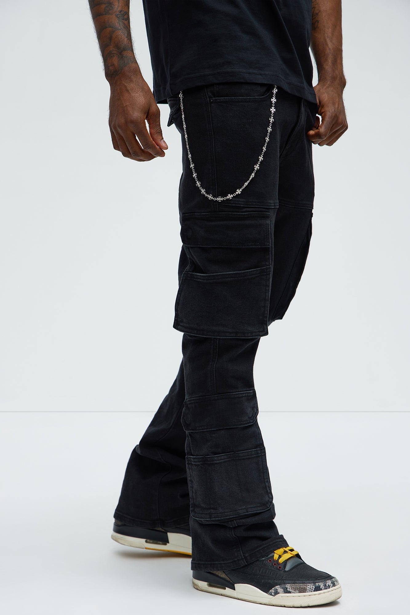 Imperial Cross Link Pant Chain - Silver